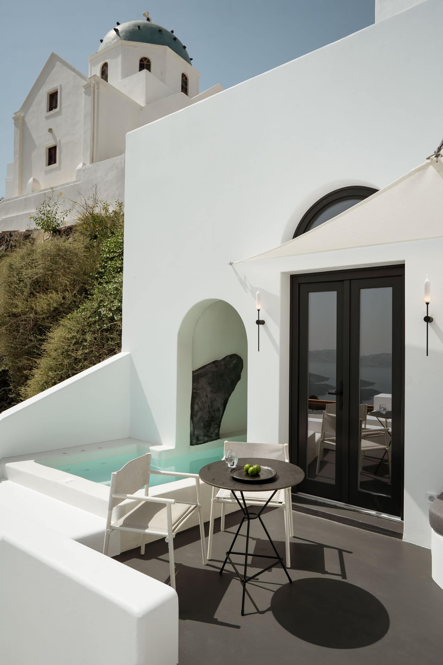 Stella Rocca a Mare – boutique hotel in Santorini Architectural Photography-1