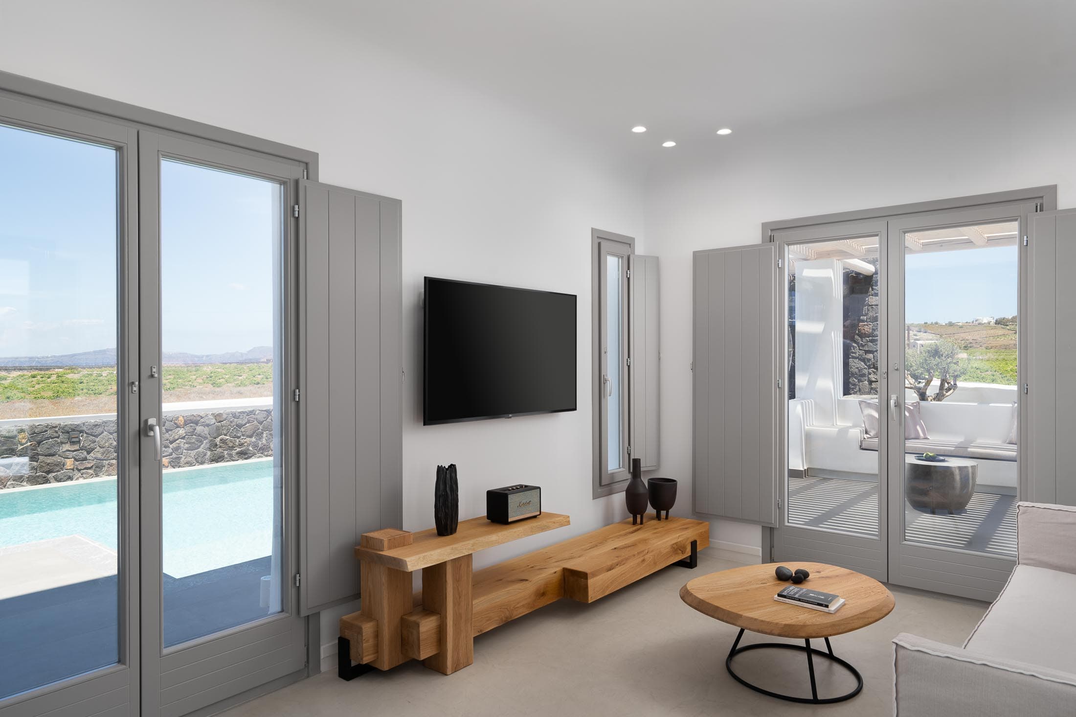 La Ponta villas | modern villas in Akrotiri Architectural Photography-3