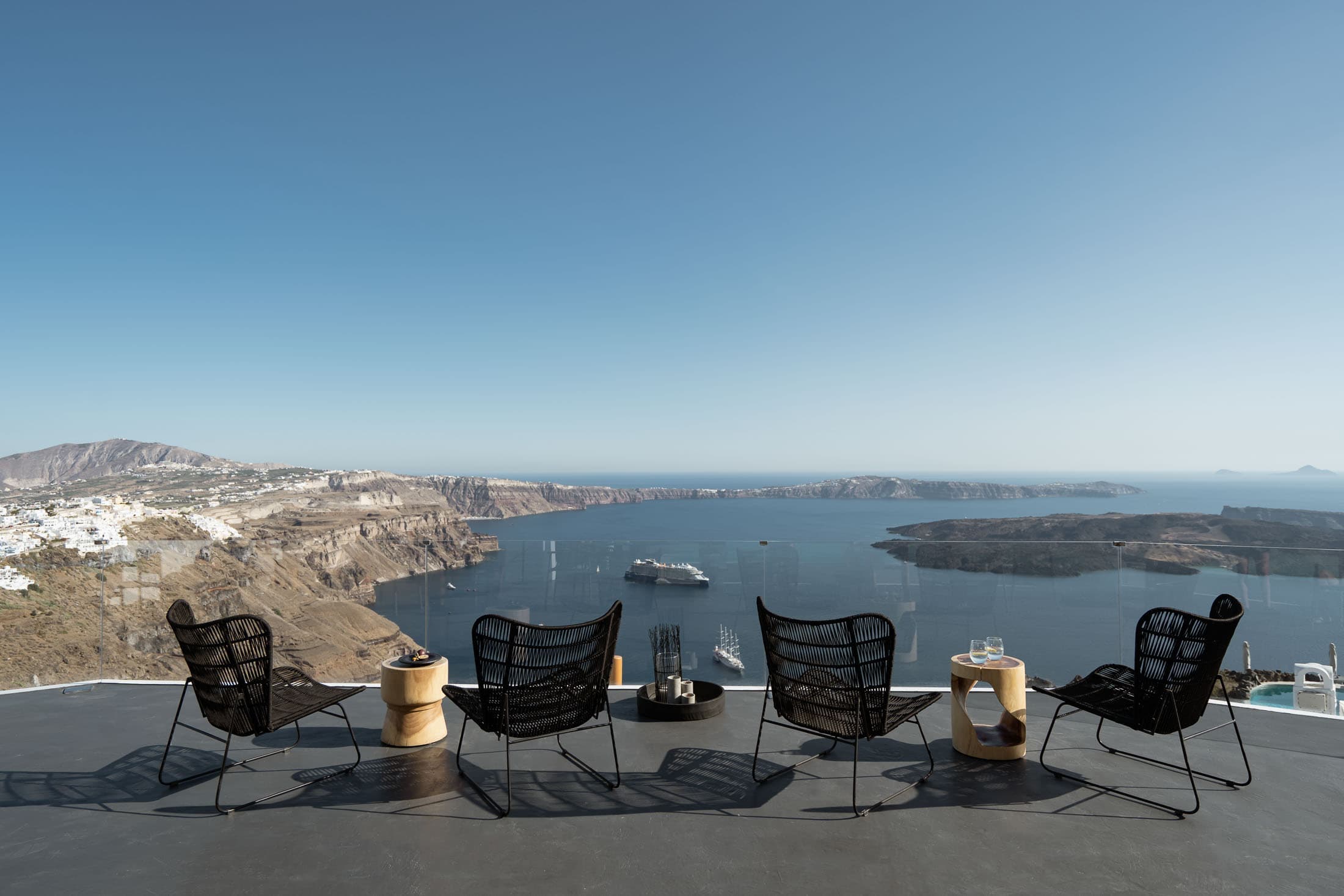 Stella Rocca a Mare – boutique hotel in Santorini Architectural Photography-2