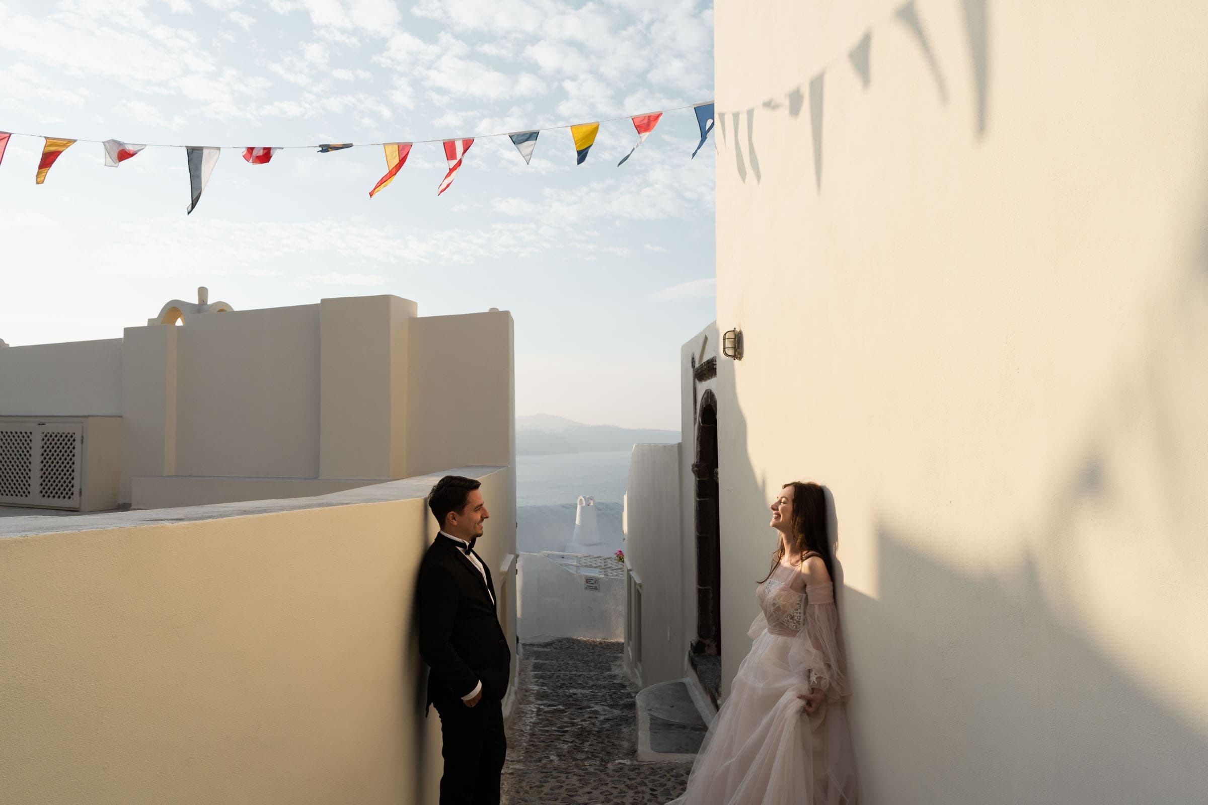 Tudor and Felicia after wedding session in Oia-5