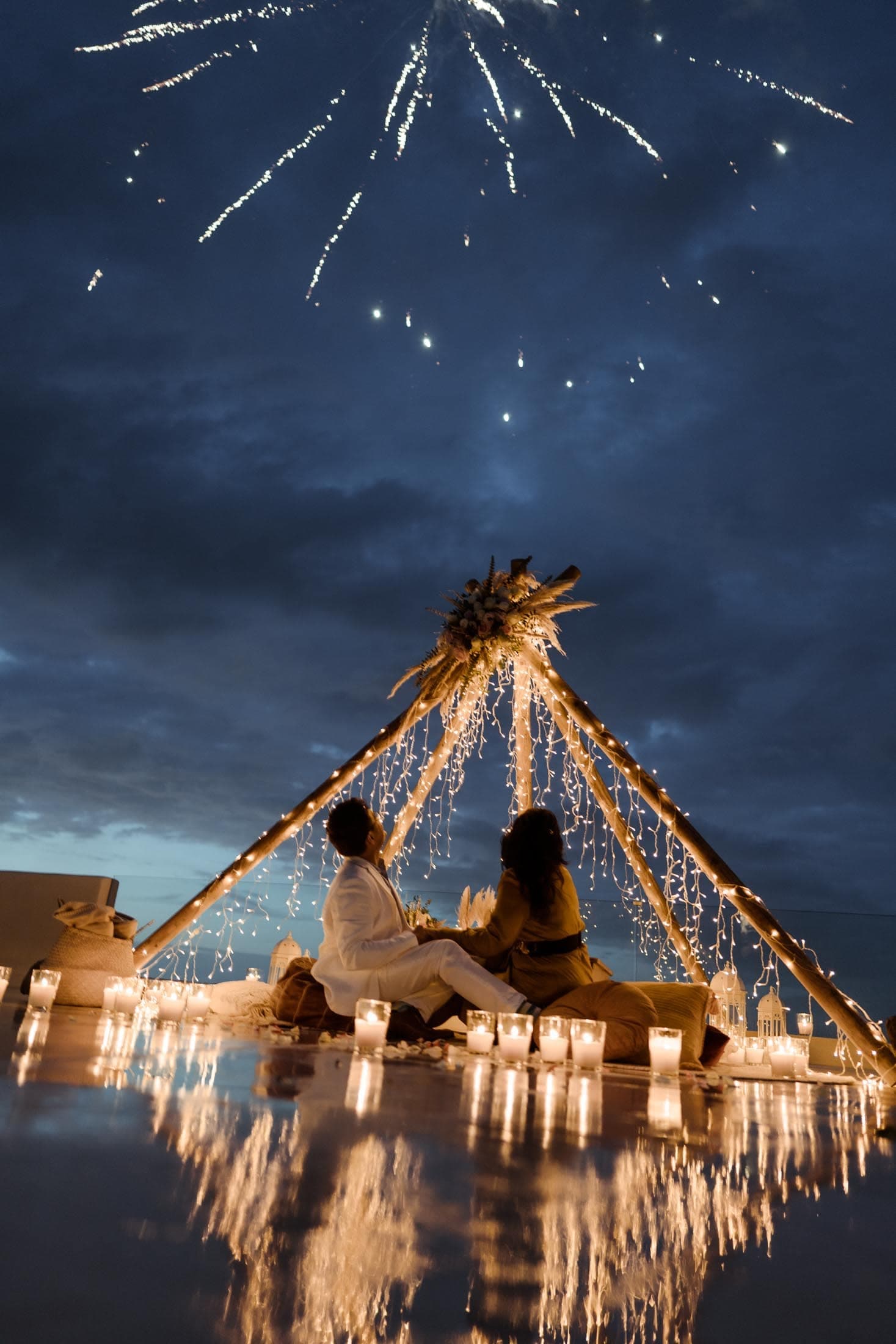 A Santorini proposal in the heart of winter-23