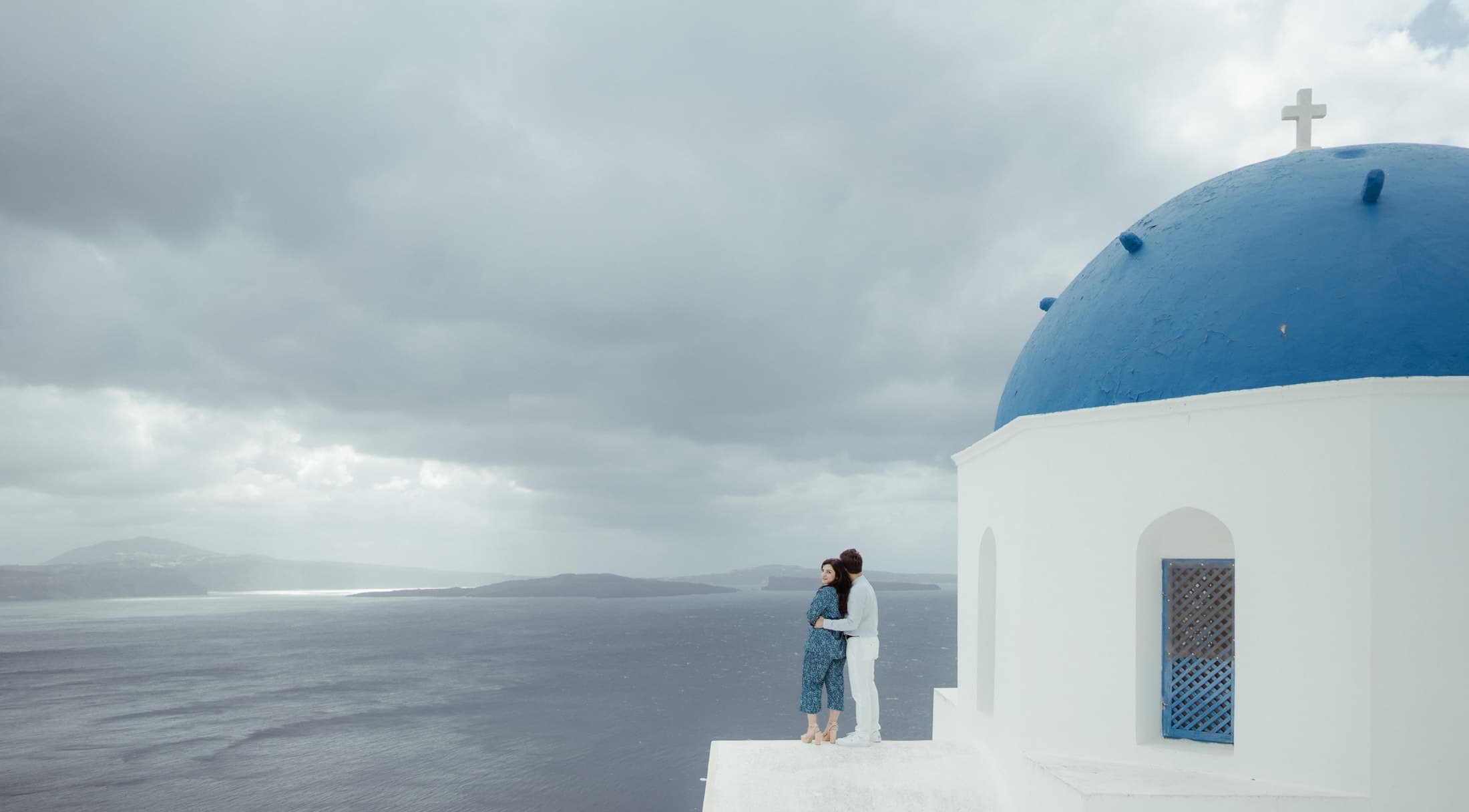 A Santorini proposal in the heart of winter-31