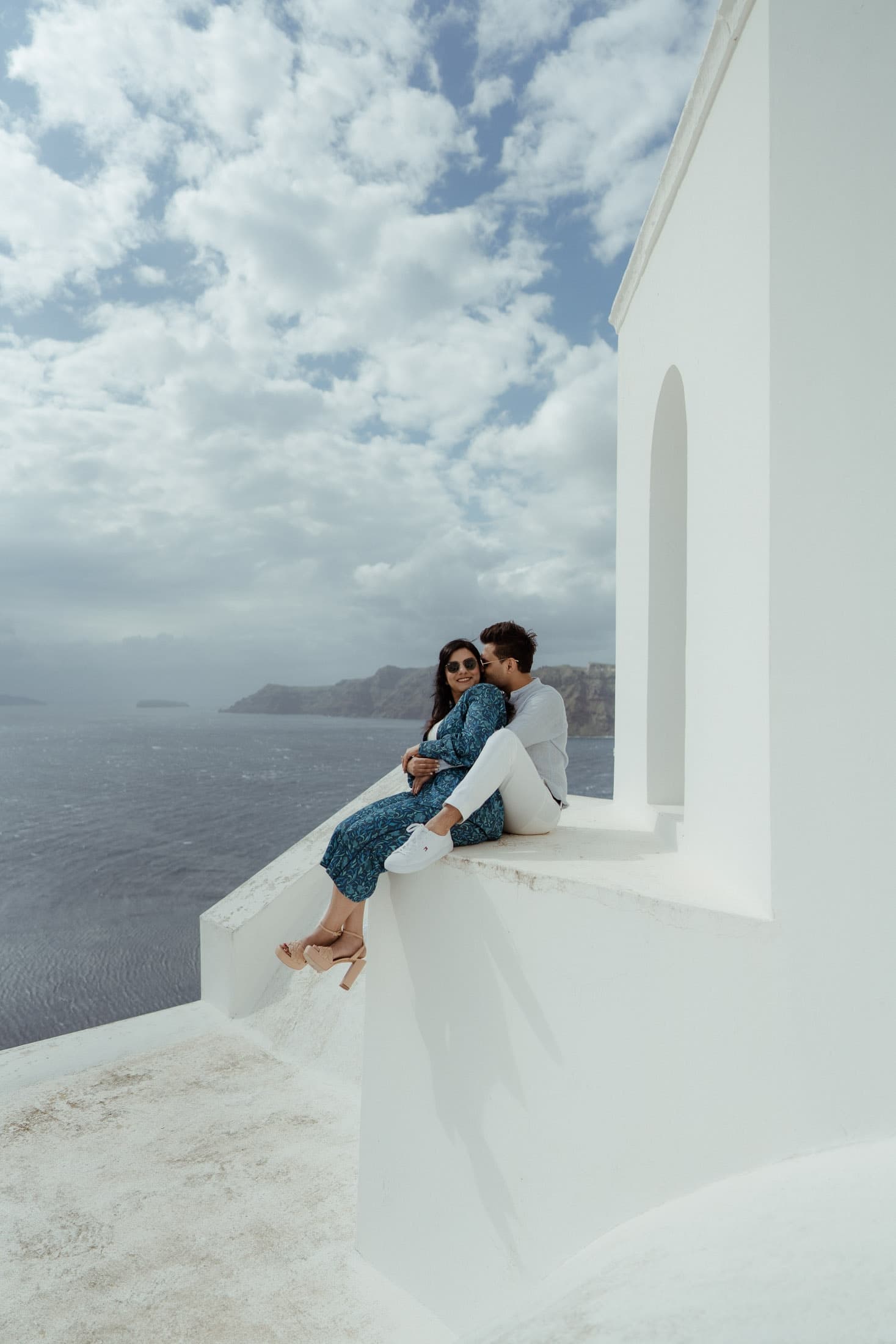 A Santorini proposal in the heart of winter Proposals in Santorini-32