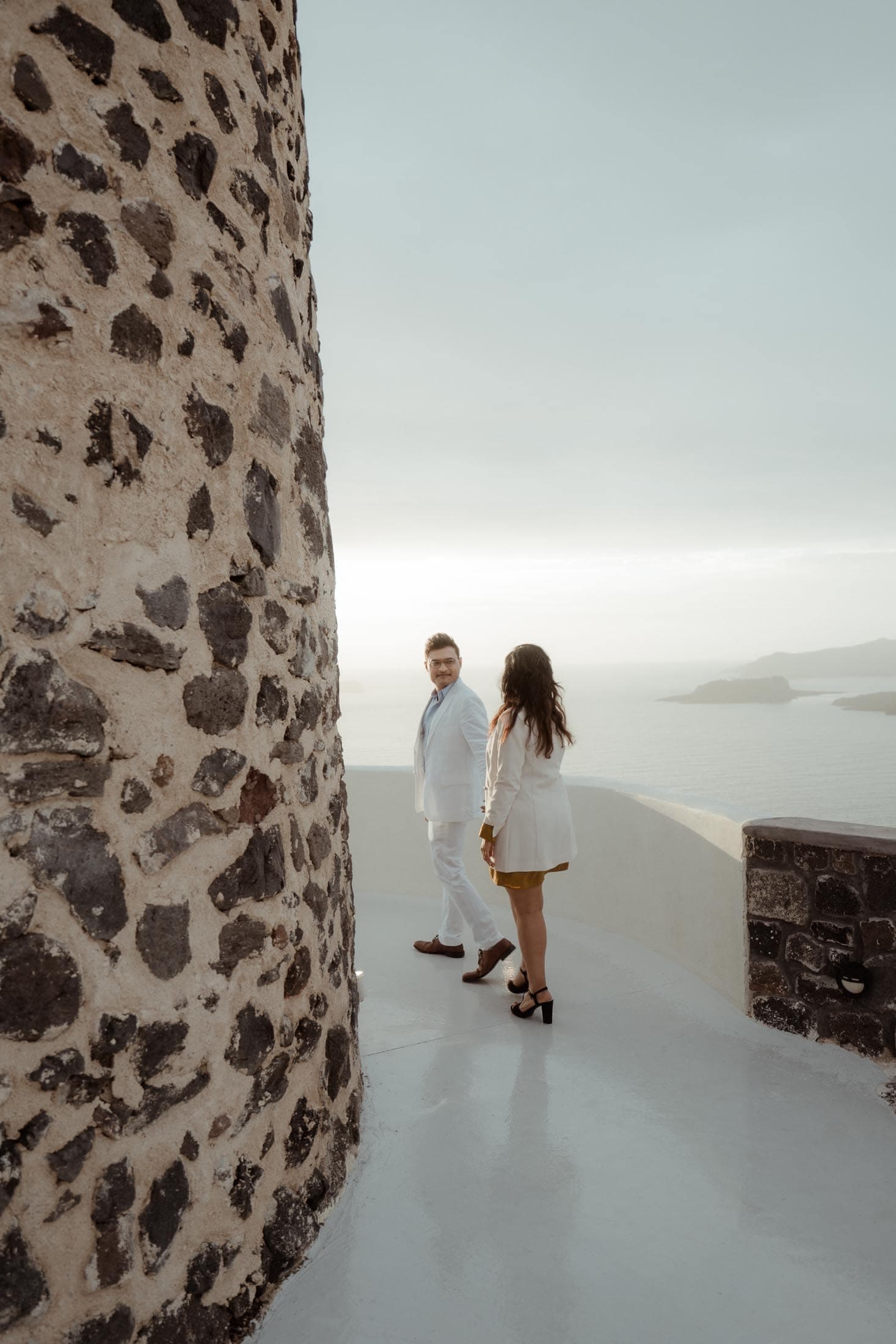A Santorini proposal in the heart of winter Proposals in Santorini-9
