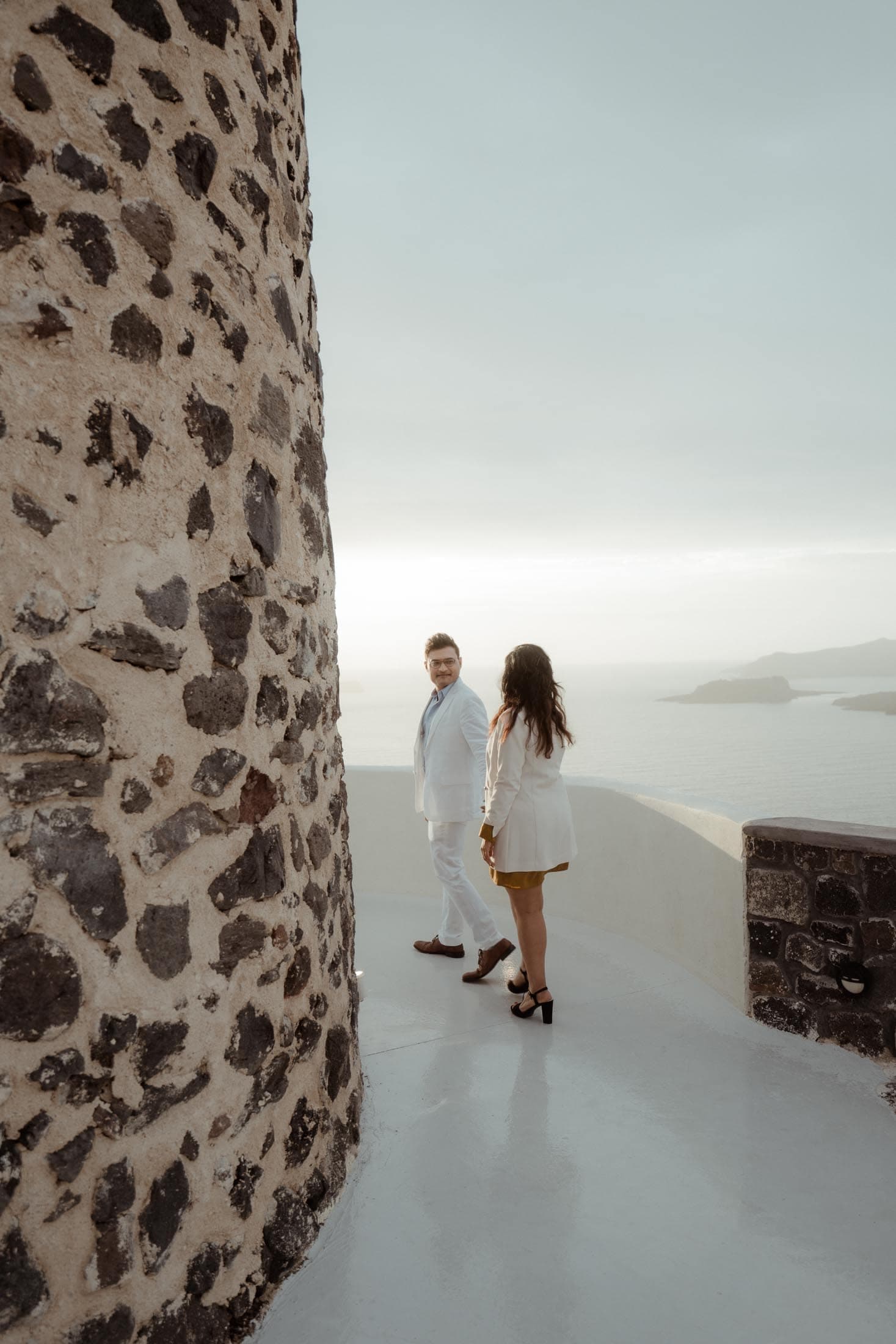 A Santorini proposal in the heart of winter-9