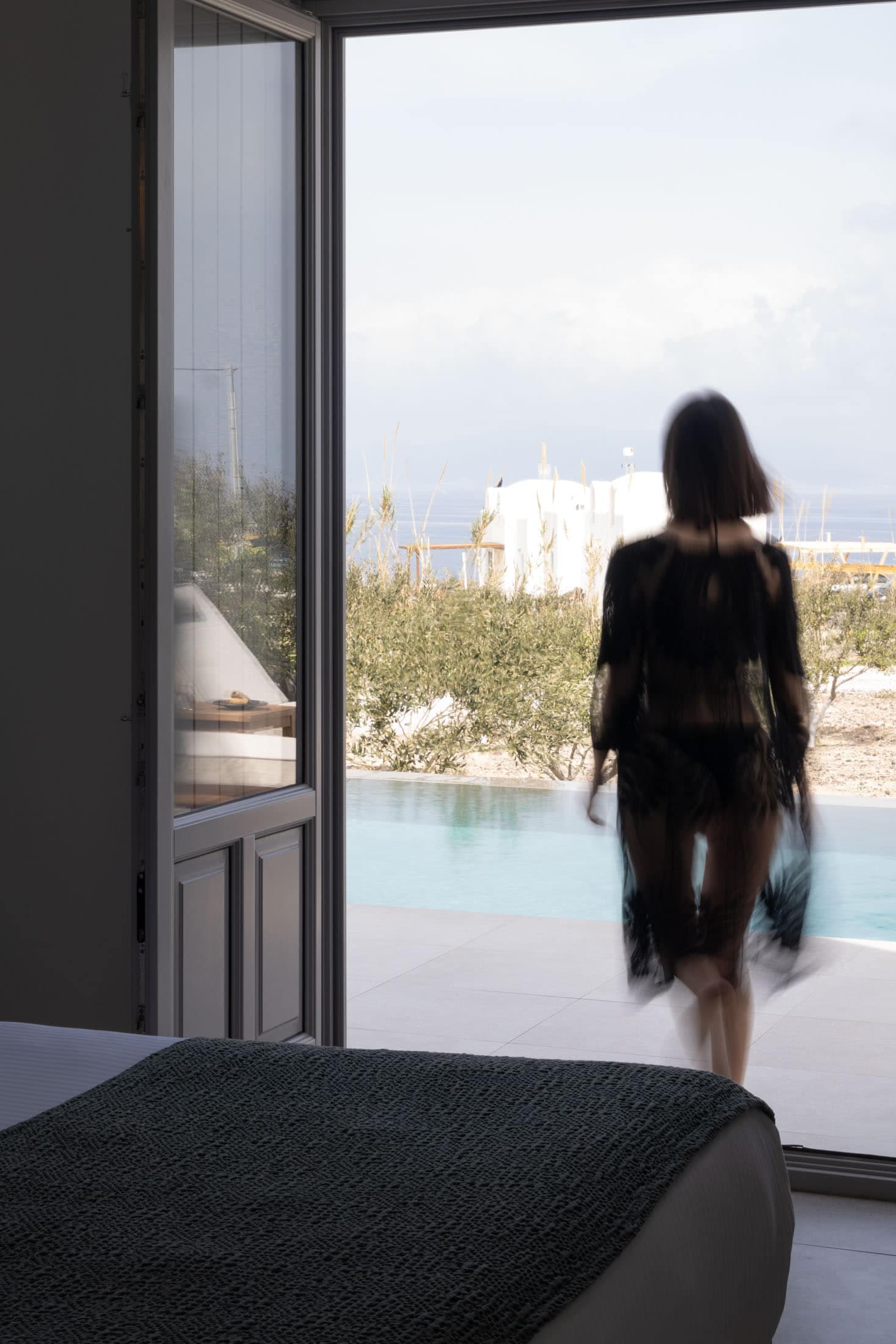 Saint John | modern villa in Oia Architectural Photography-2