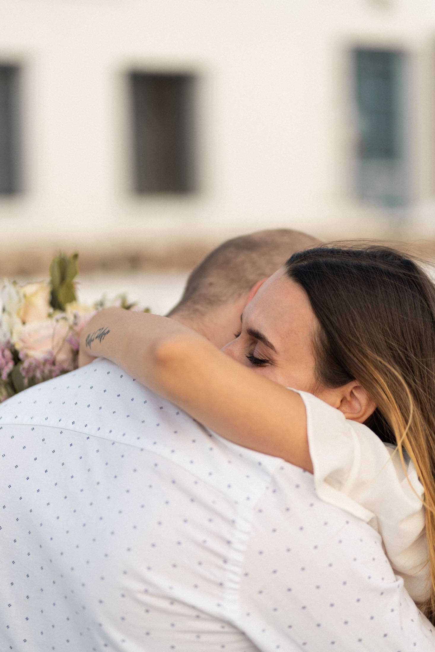 Sunset proposal in Santorini, Greece-12