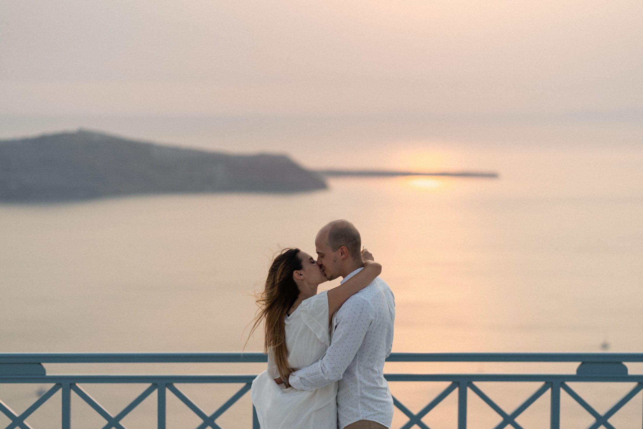 Sunset proposal in Santorini, Greece-17