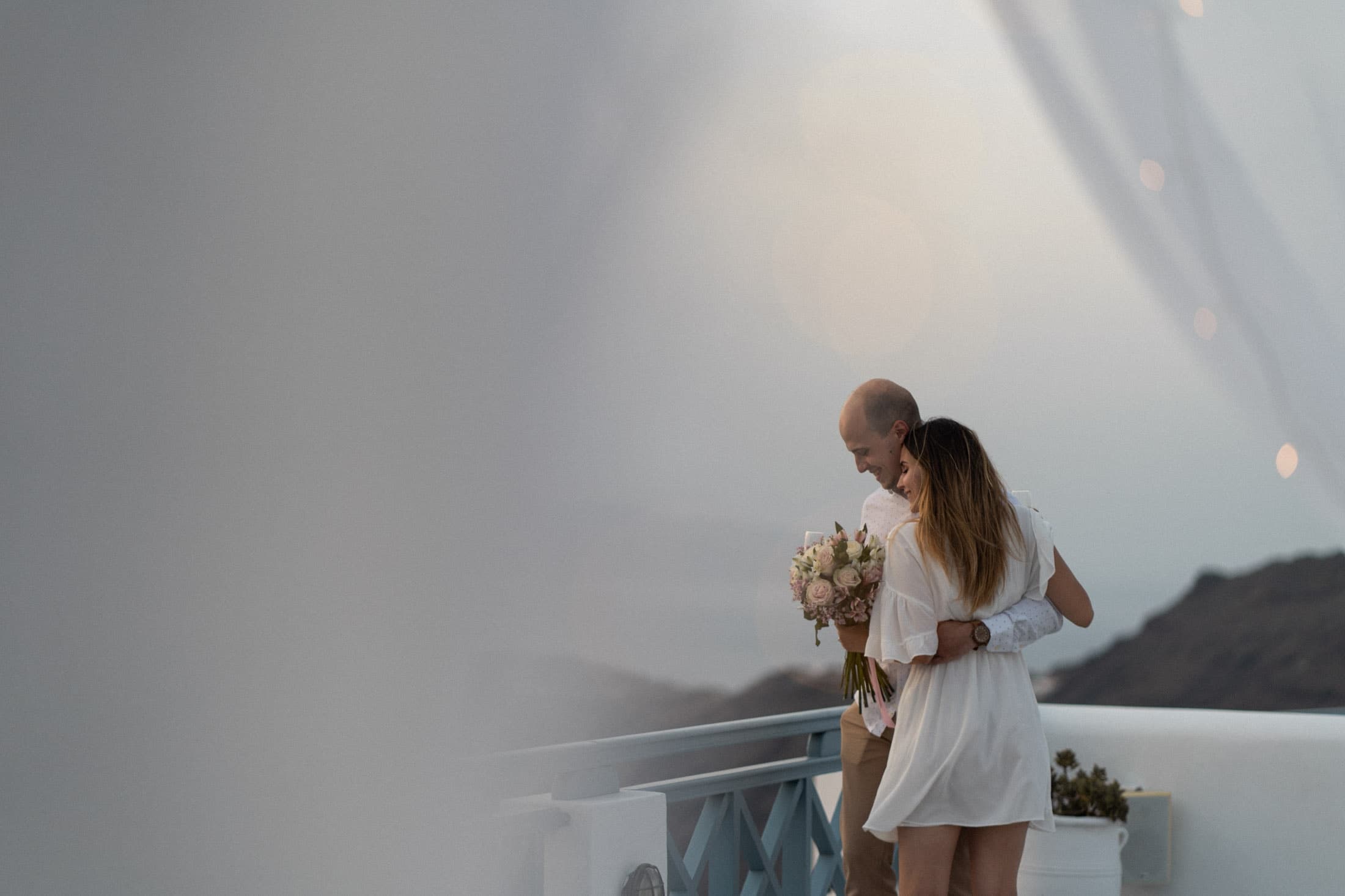 Sunset proposal in Santorini, Greece-18