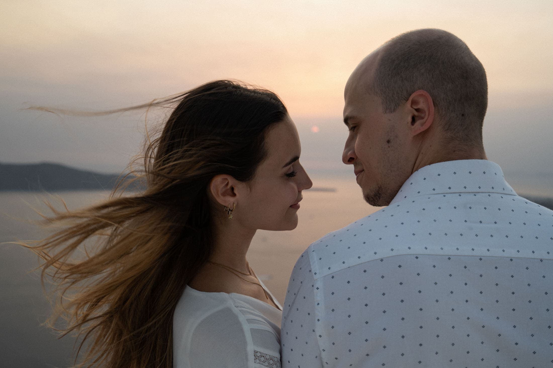 Sunset proposal in Santorini, Greece-21