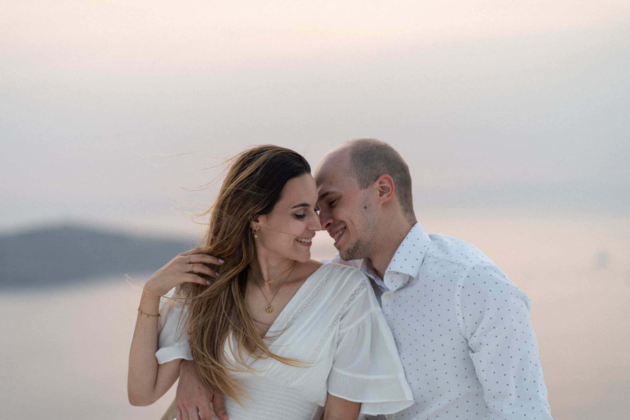 Sunset proposal in Santorini, Greece-23