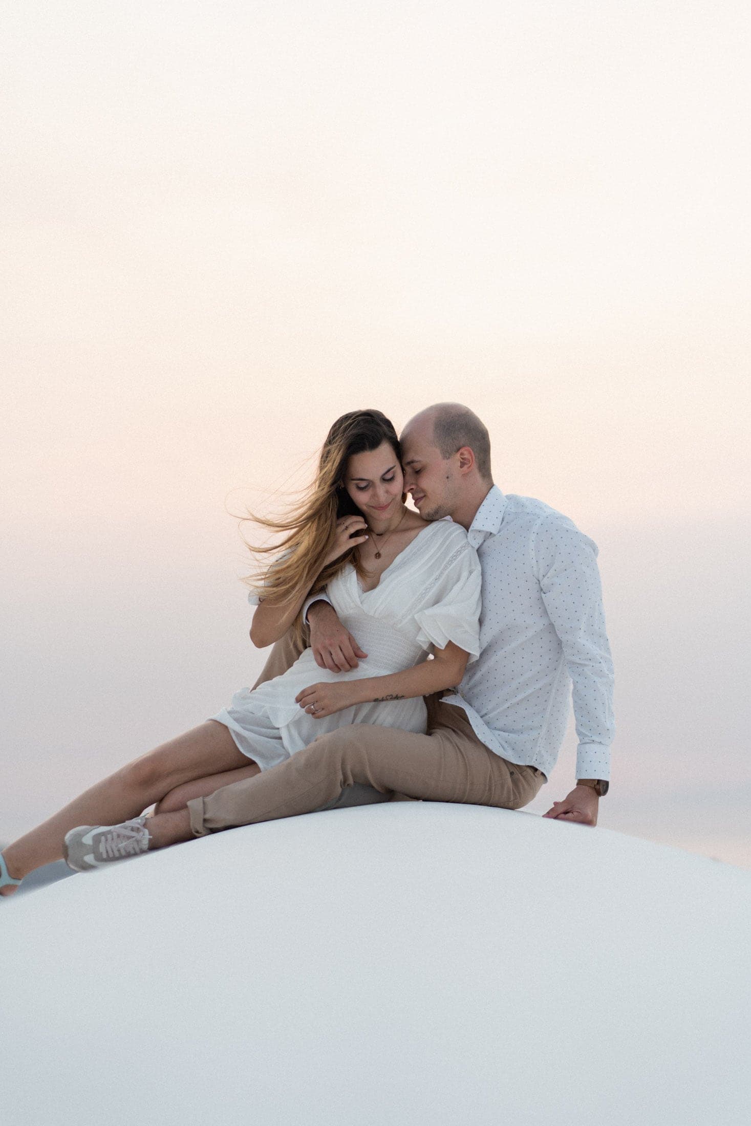 Sunset proposal in Santorini, Greece-24