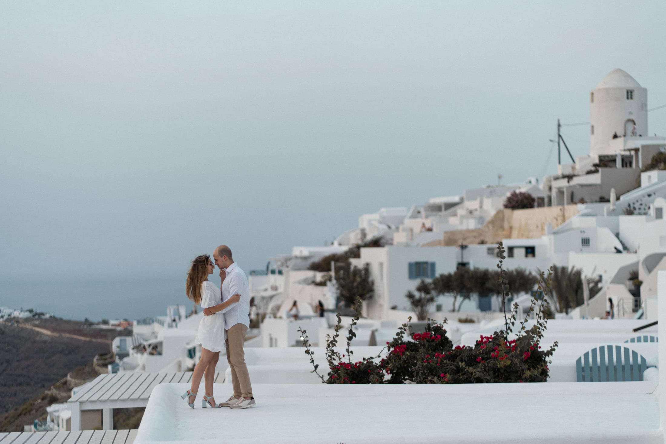 Sunset proposal in Santorini, Greece-25