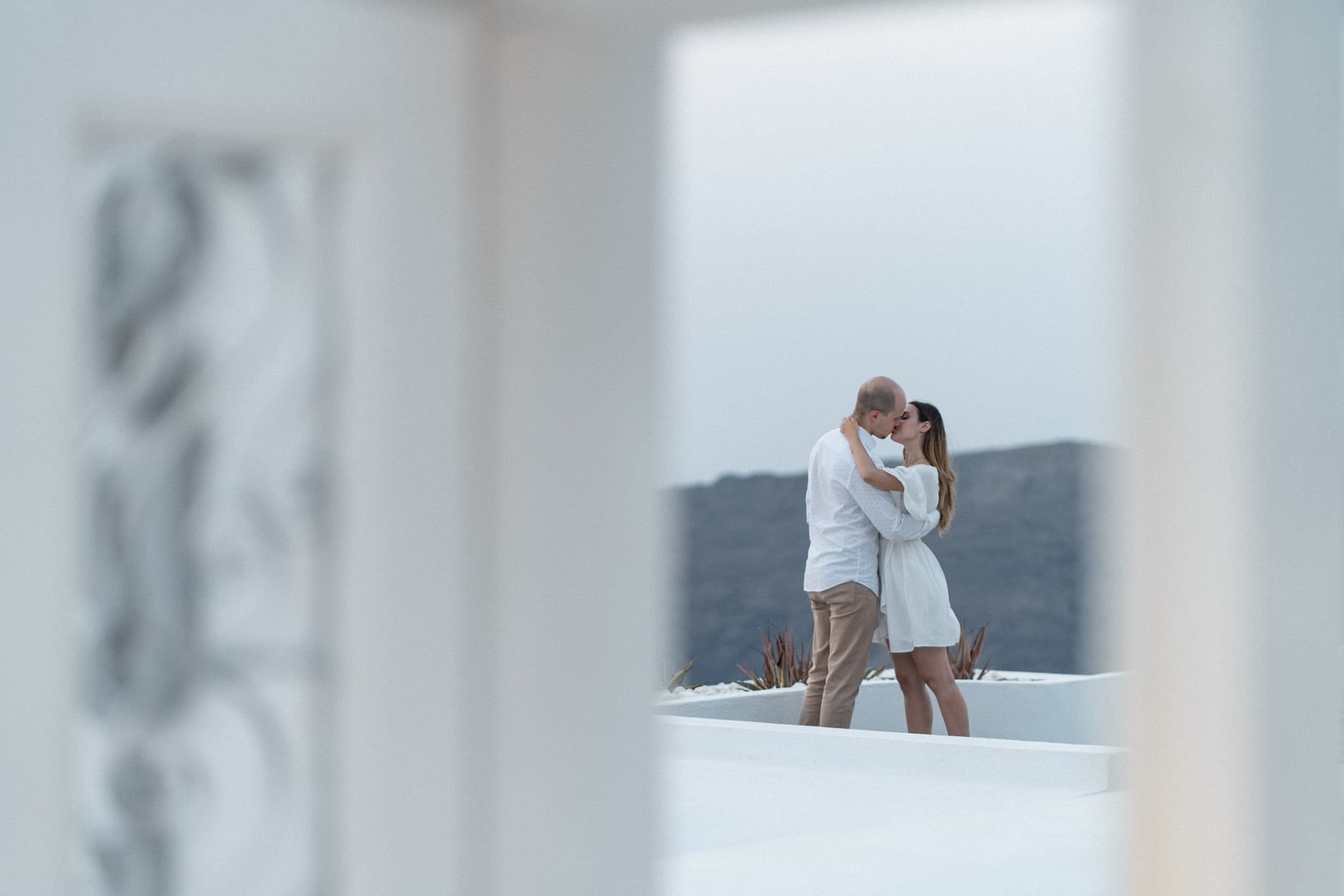 Sunset proposal in Santorini, Greece-38