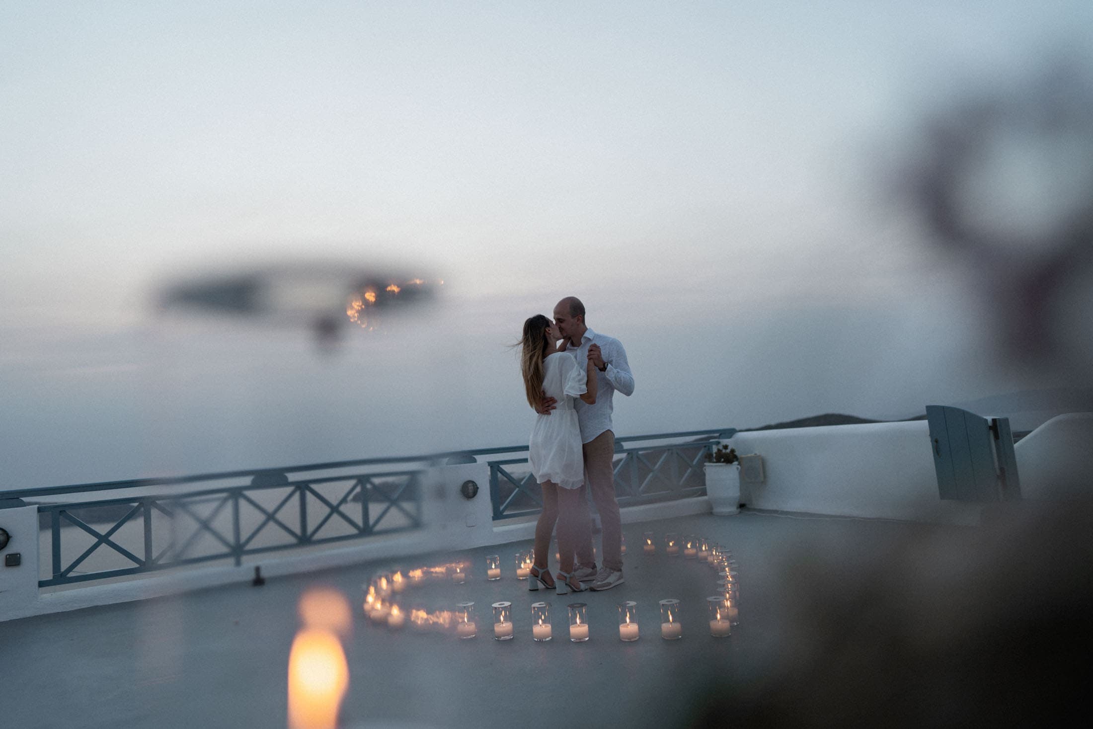 Sunset proposal in Santorini, Greece-37