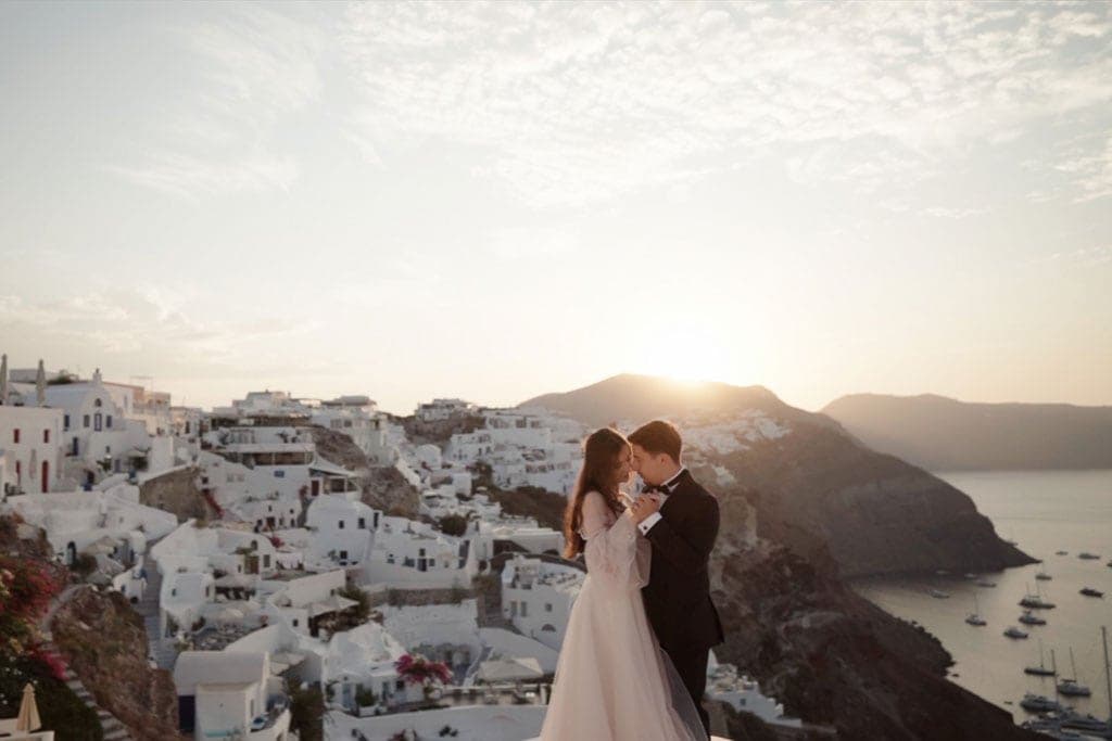 Wedding Photography - Crafting your dream proposal in Santorini, Greece