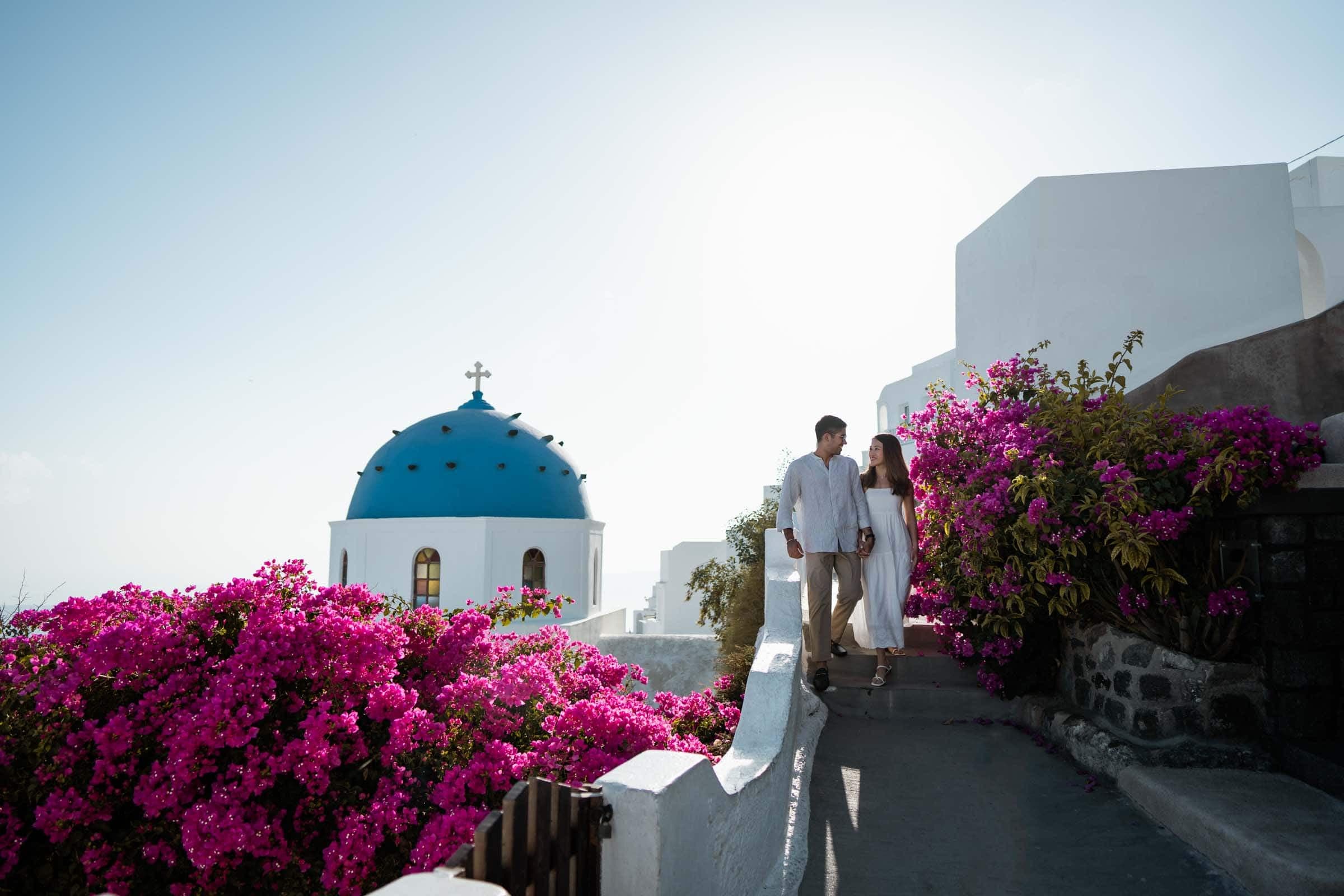 Guarav & Trina – Proposal in Skaros rock-4