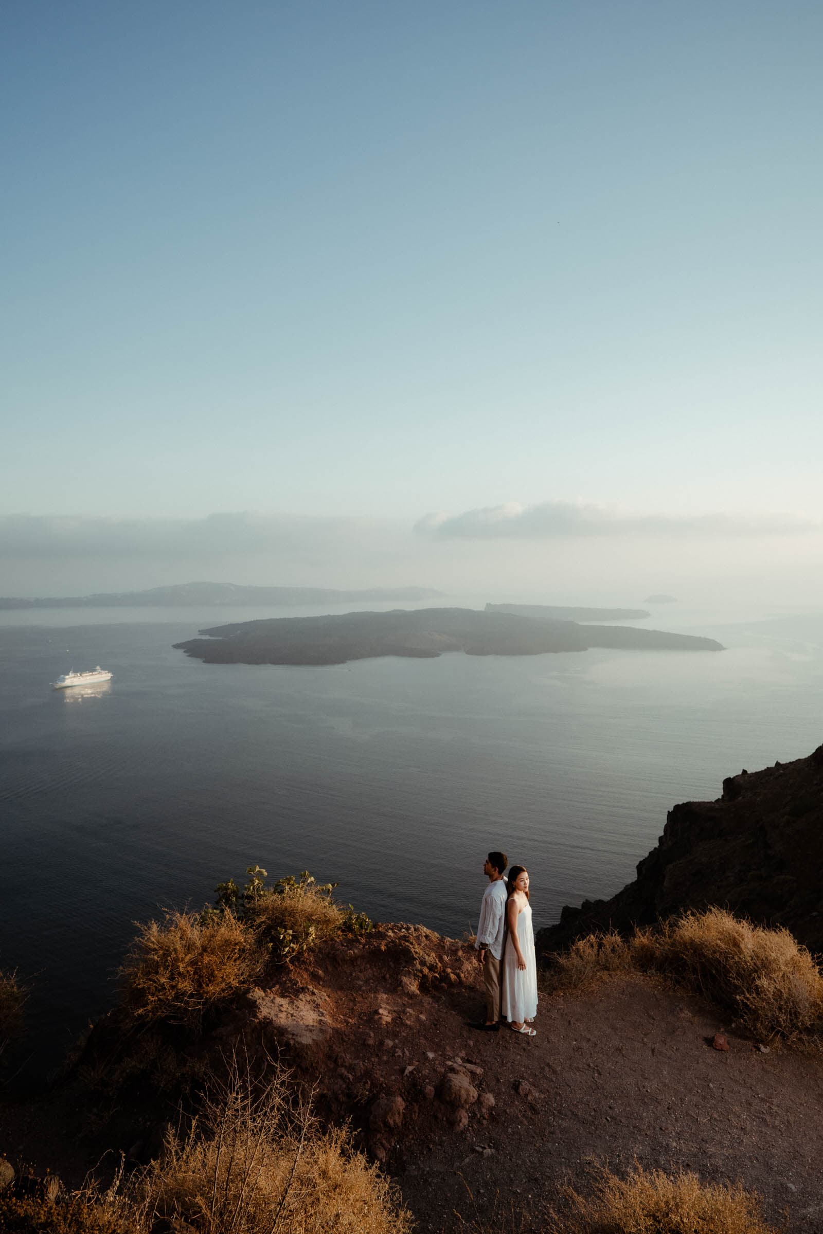 Guarav & Trina – Proposal in Skaros rock-18