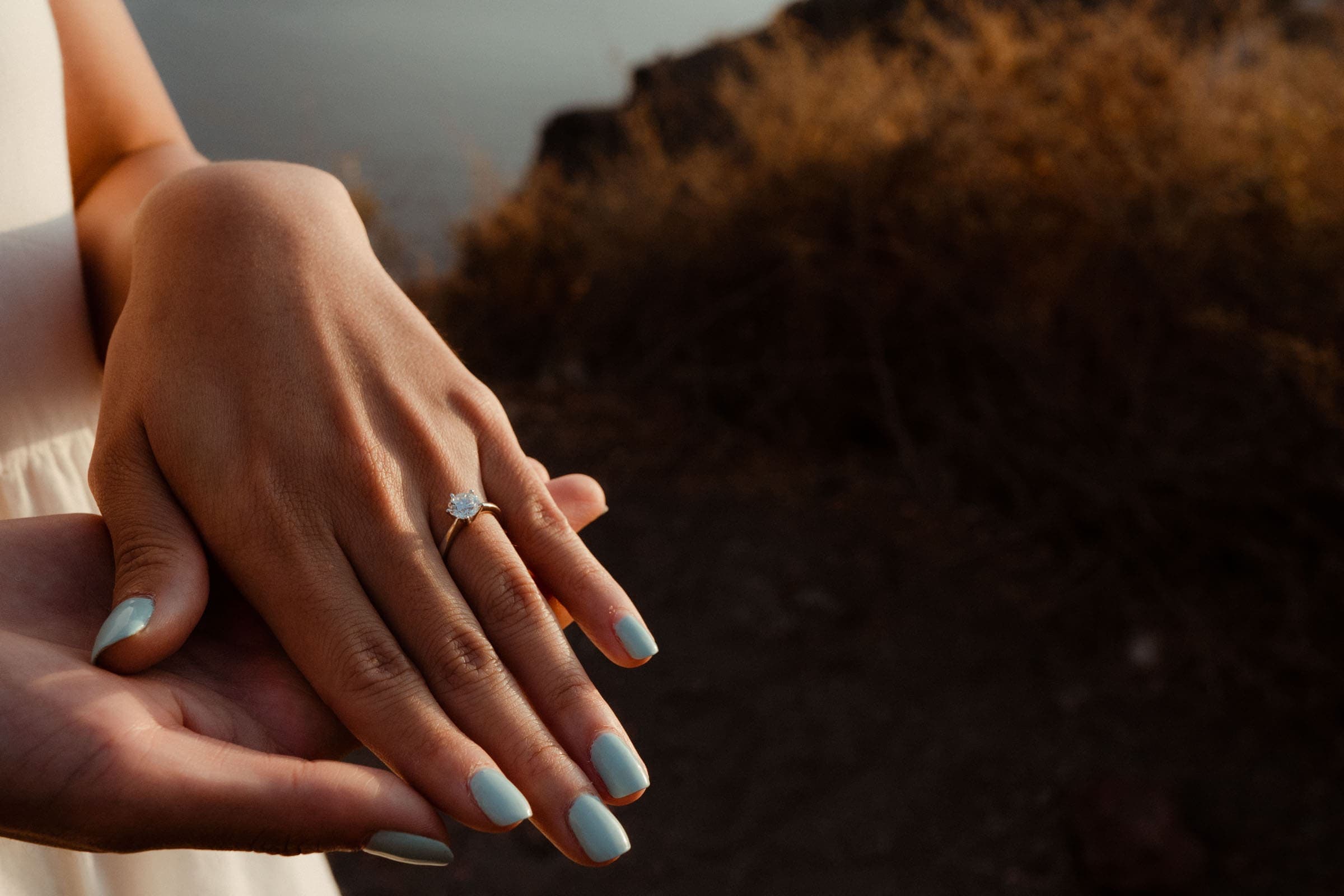 Guarav & Trina – Proposal in Skaros rock-24