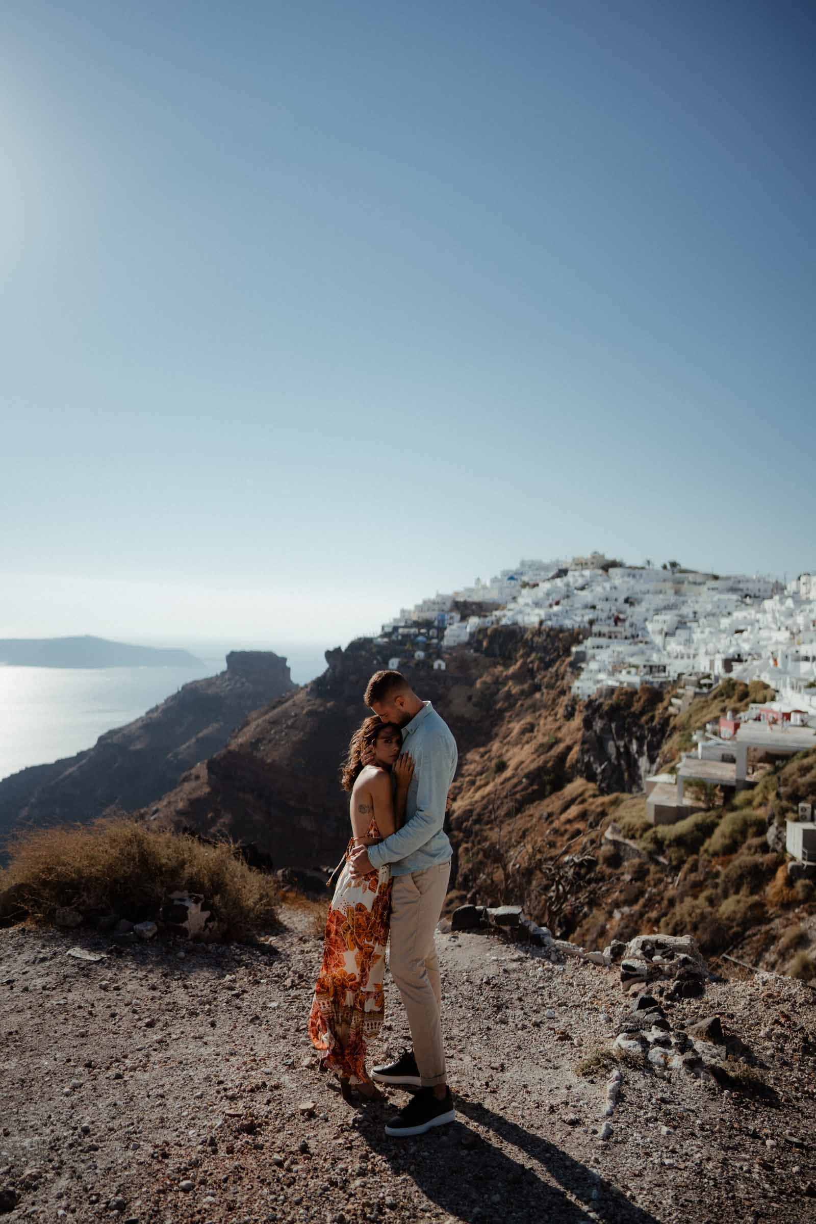 Luca & Malia – engagement session in Santorini-26