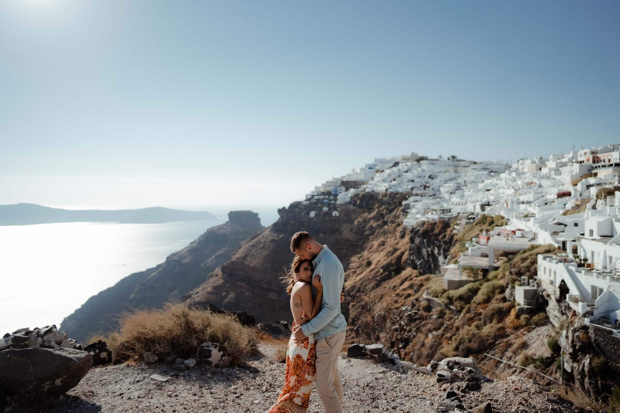 Luca & Malia – engagement session in Santorini-22