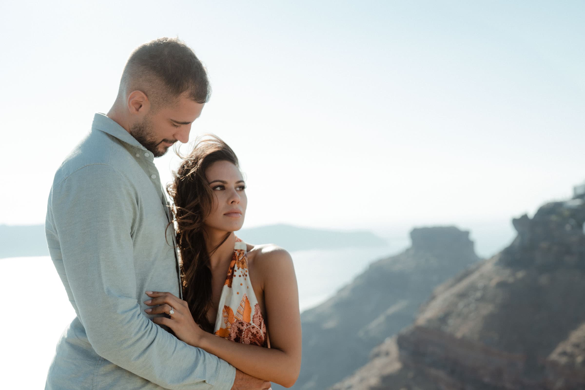 Luca & Malia – engagement session in Santorini-24