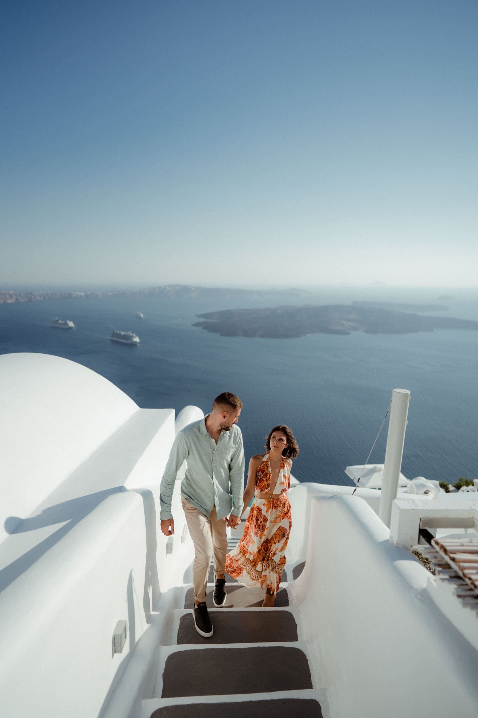 Luca & Malia – engagement session in Santorini-28