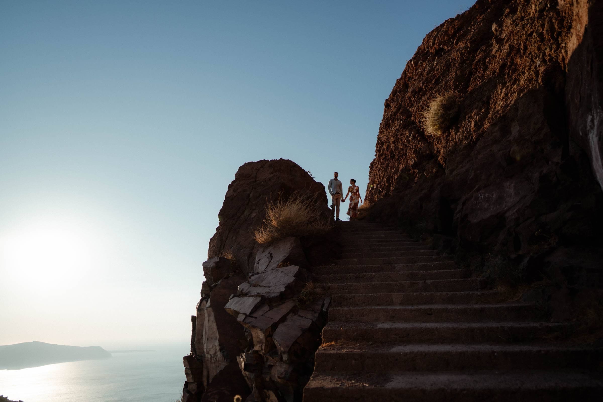 Luca & Malia – engagement session in Santorini-40