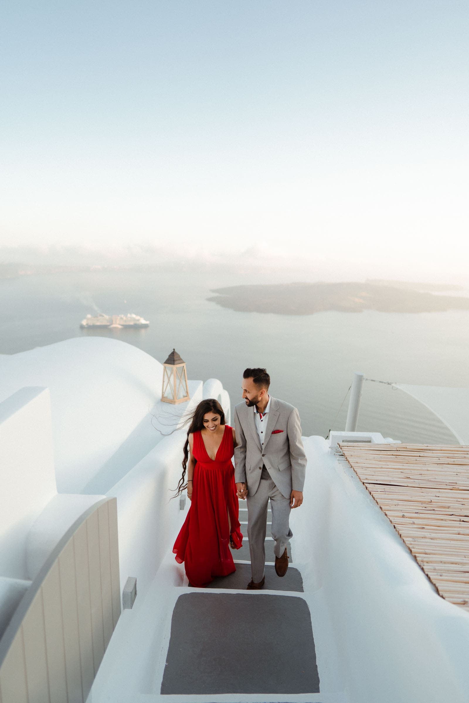 Neginder & Roohi – Proposal in the field Proposals in Santorini-10