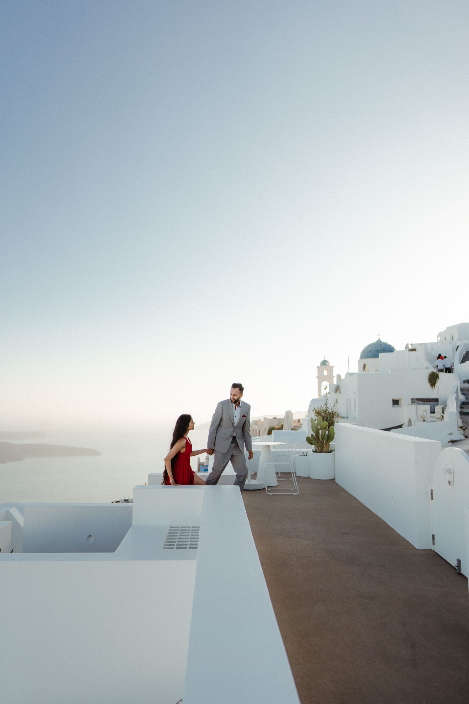 Neginder & Roohi – Proposal in the field Proposals in Santorini-2
