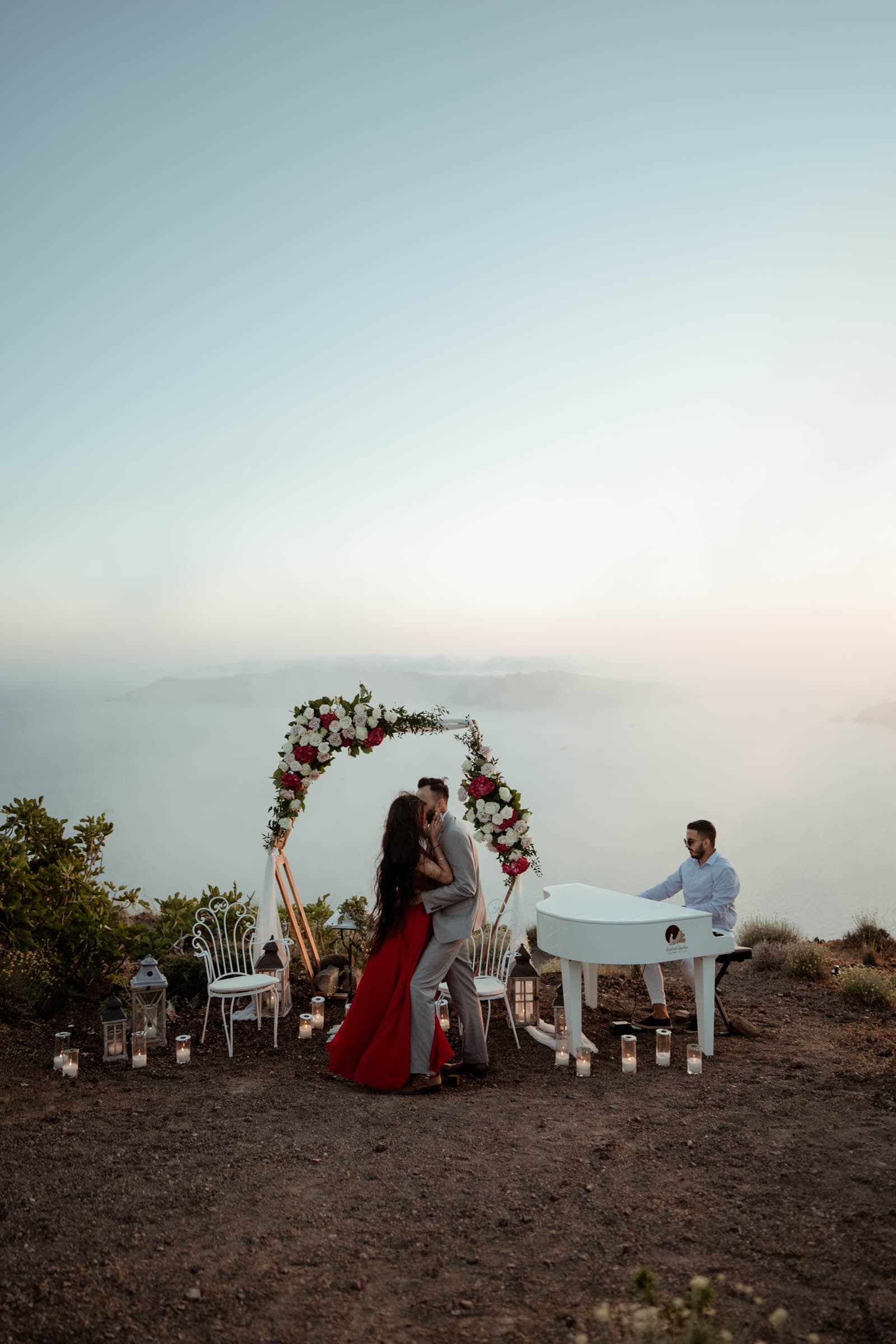 Neginder & Roohi – Proposal in the field Proposals in Santorini-20