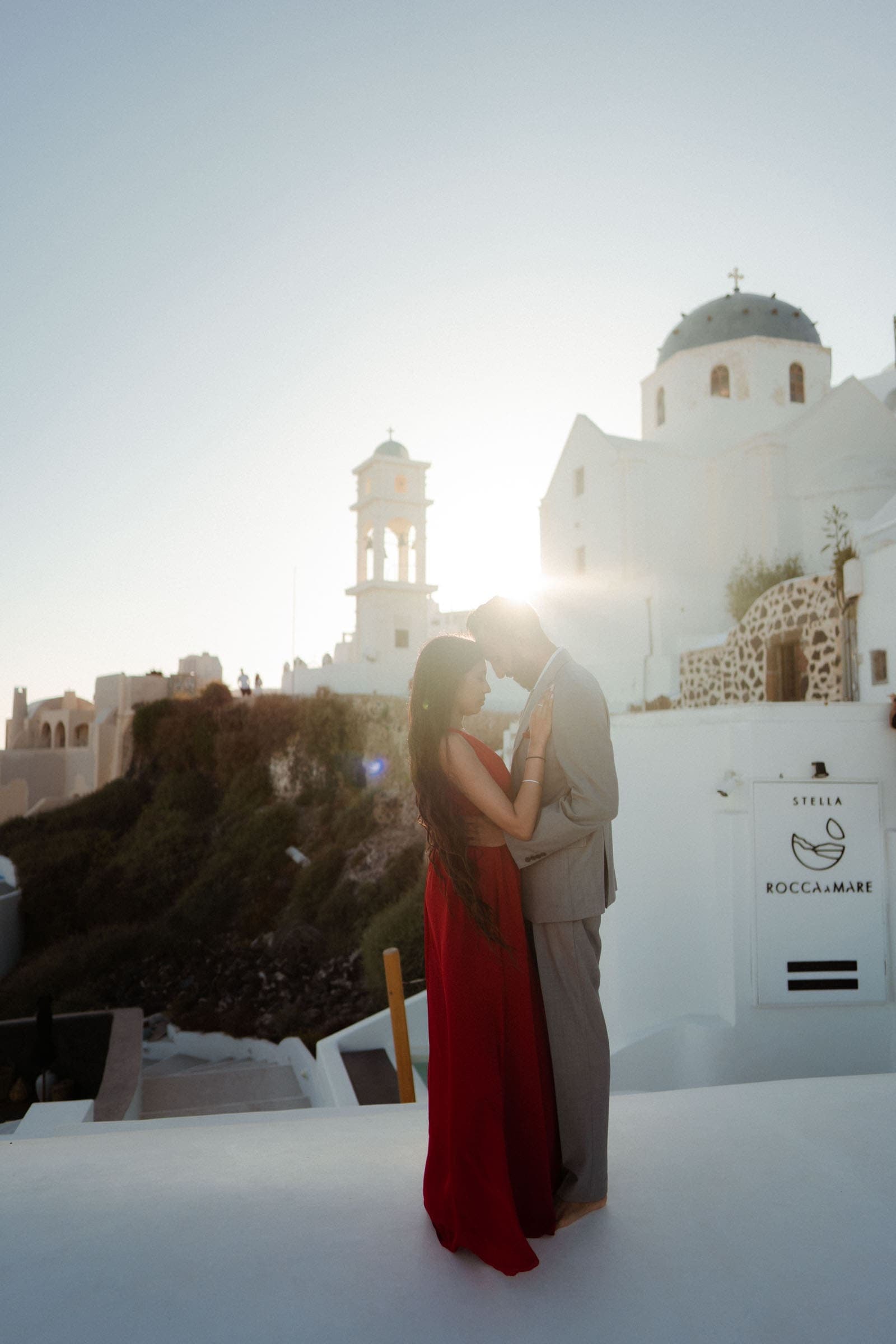 Neginder & Roohi – Proposal in the field Proposals in Santorini-5