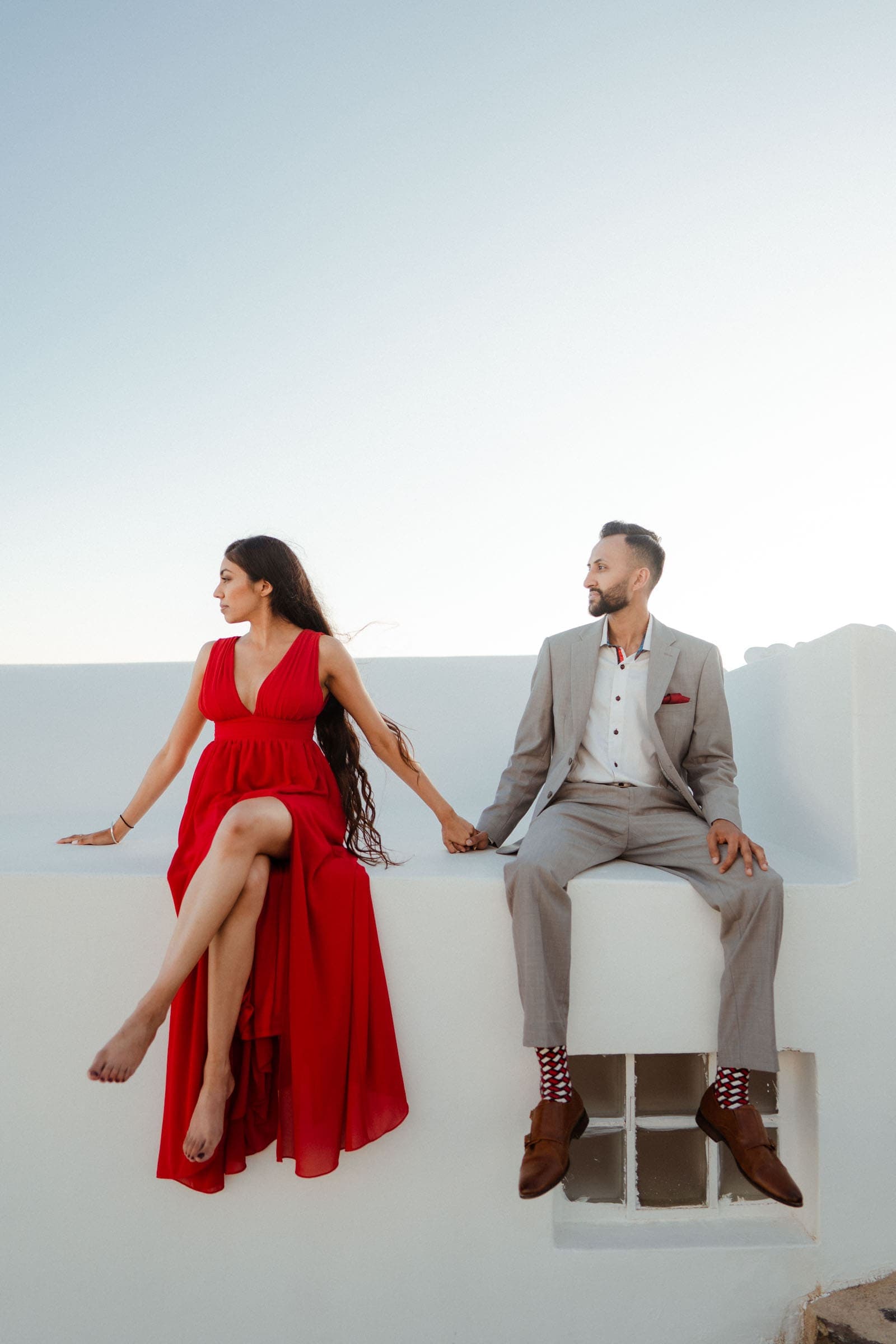 Neginder & Roohi – Proposal in the field Proposals in Santorini-9