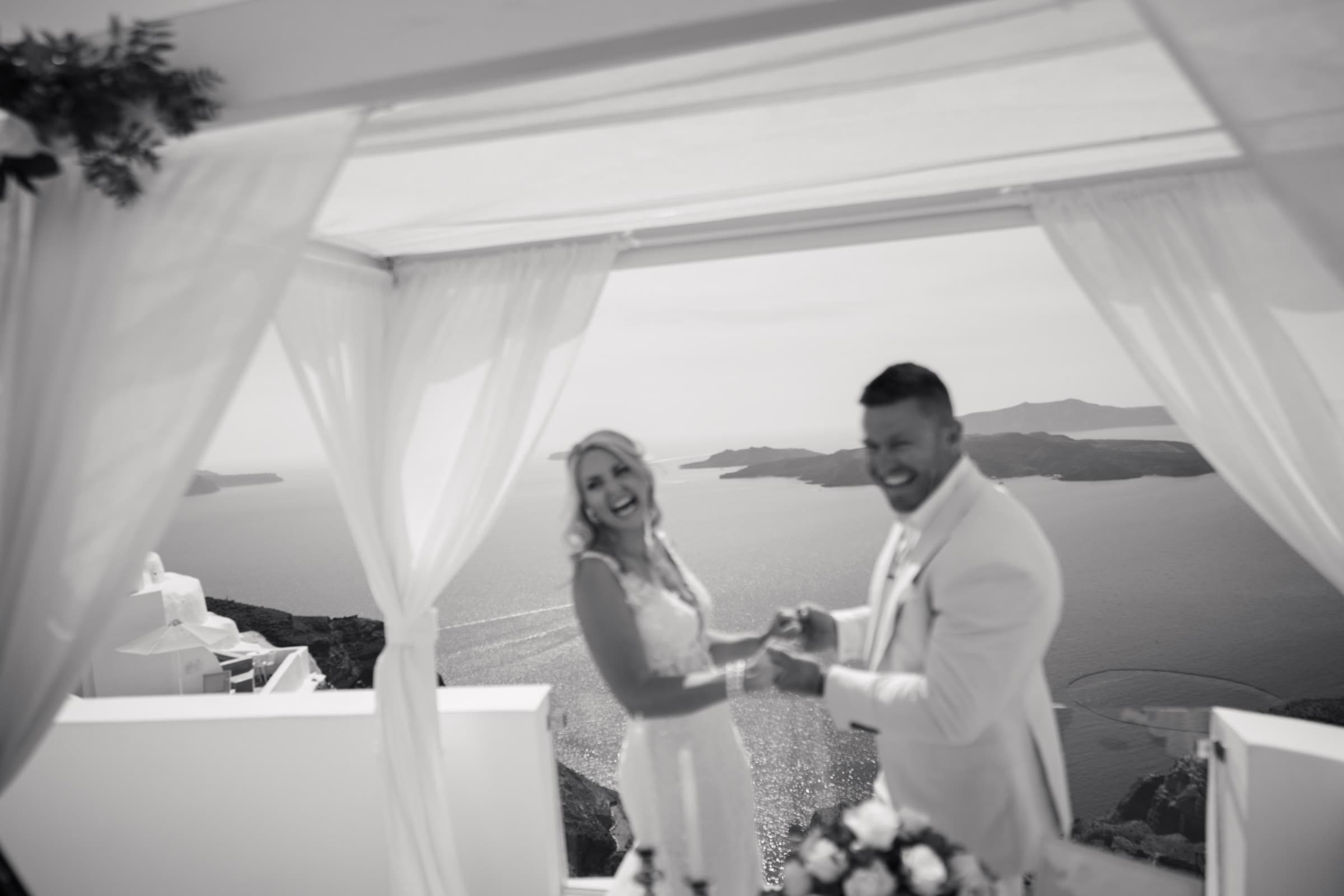 David and Crystal | A unique elopement in Santorini Wedding Santorini-11