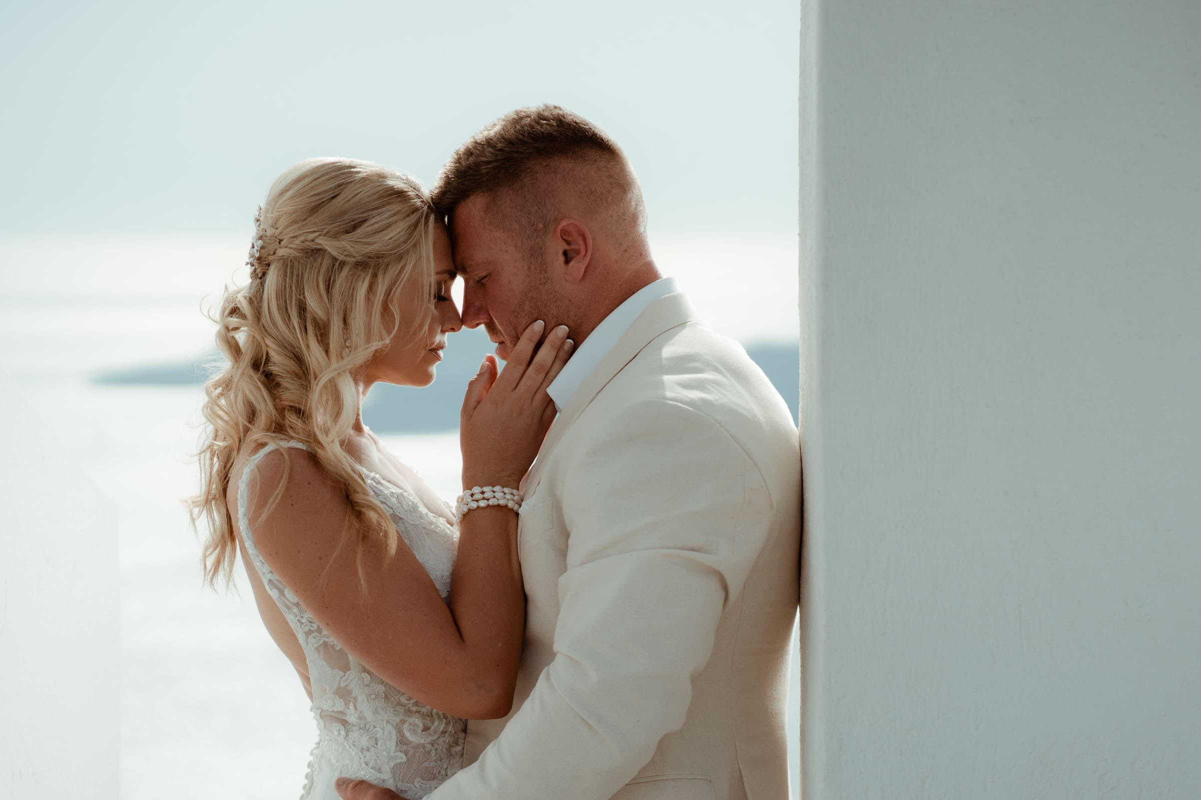 David and Crystal | A unique elopement in Santorini Wedding Santorini-14