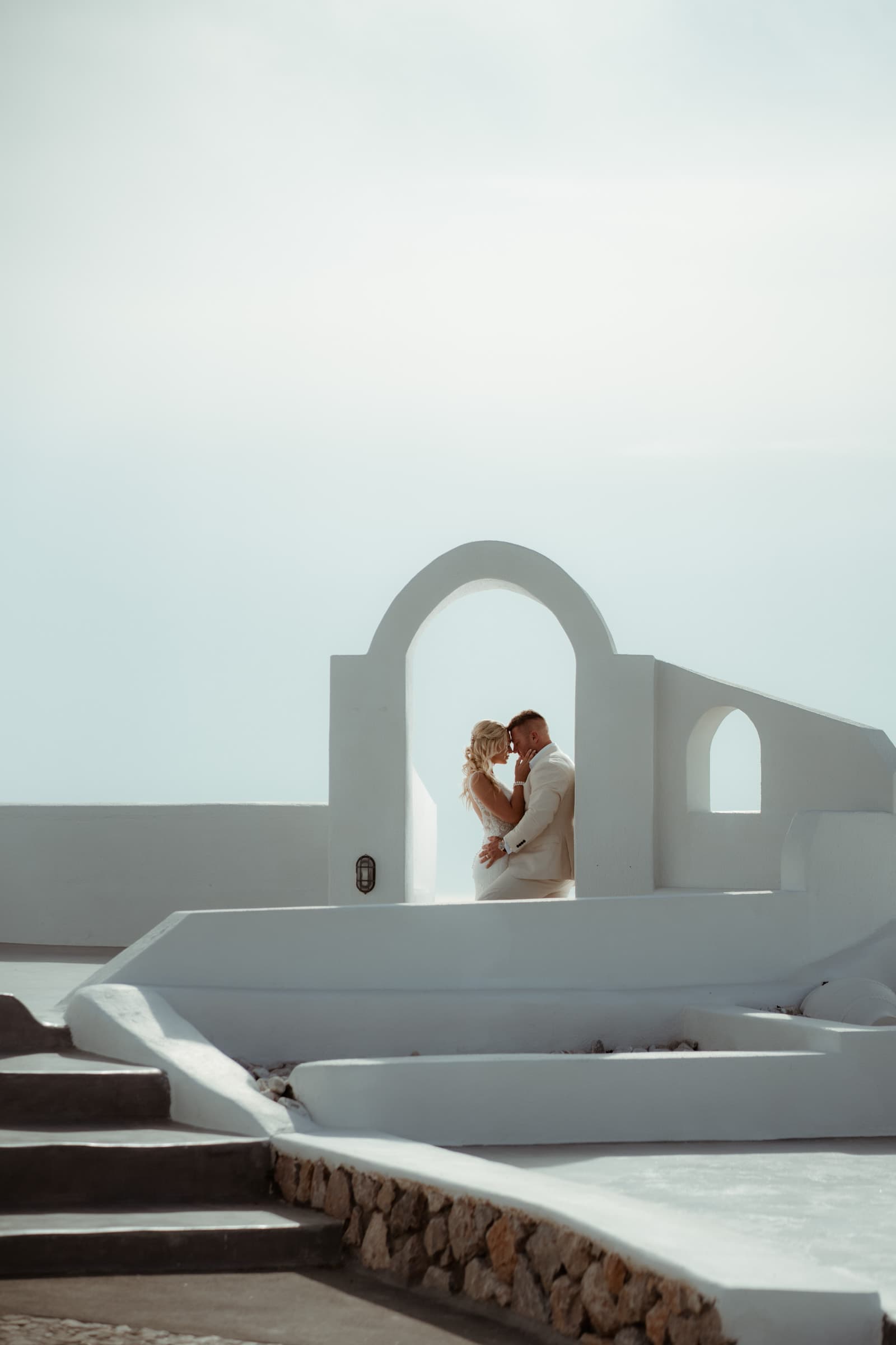 David and Crystal | A unique elopement in Santorini Wedding Santorini-15
