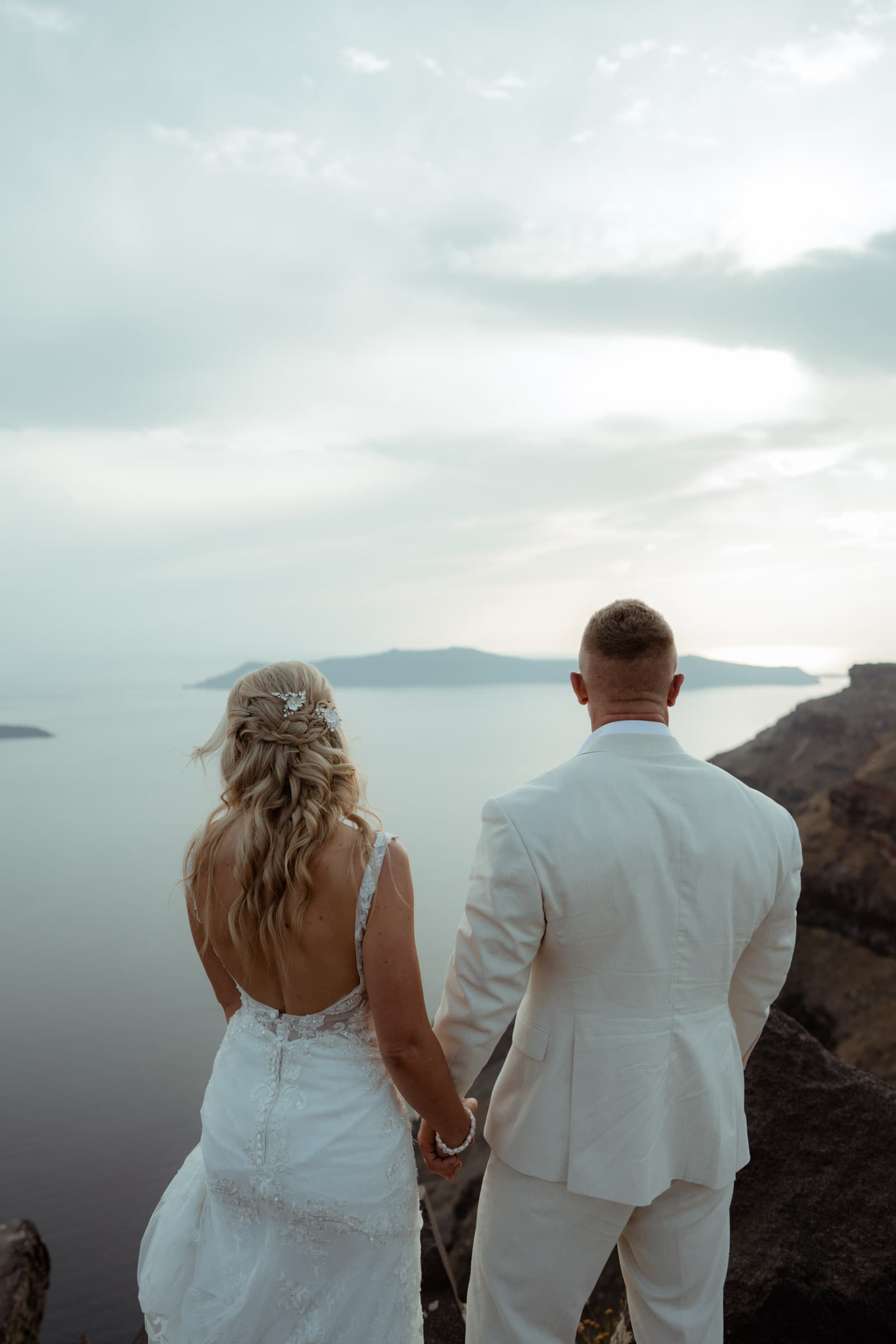 David and Crystal | A unique elopement in Santorini Wedding Santorini-22