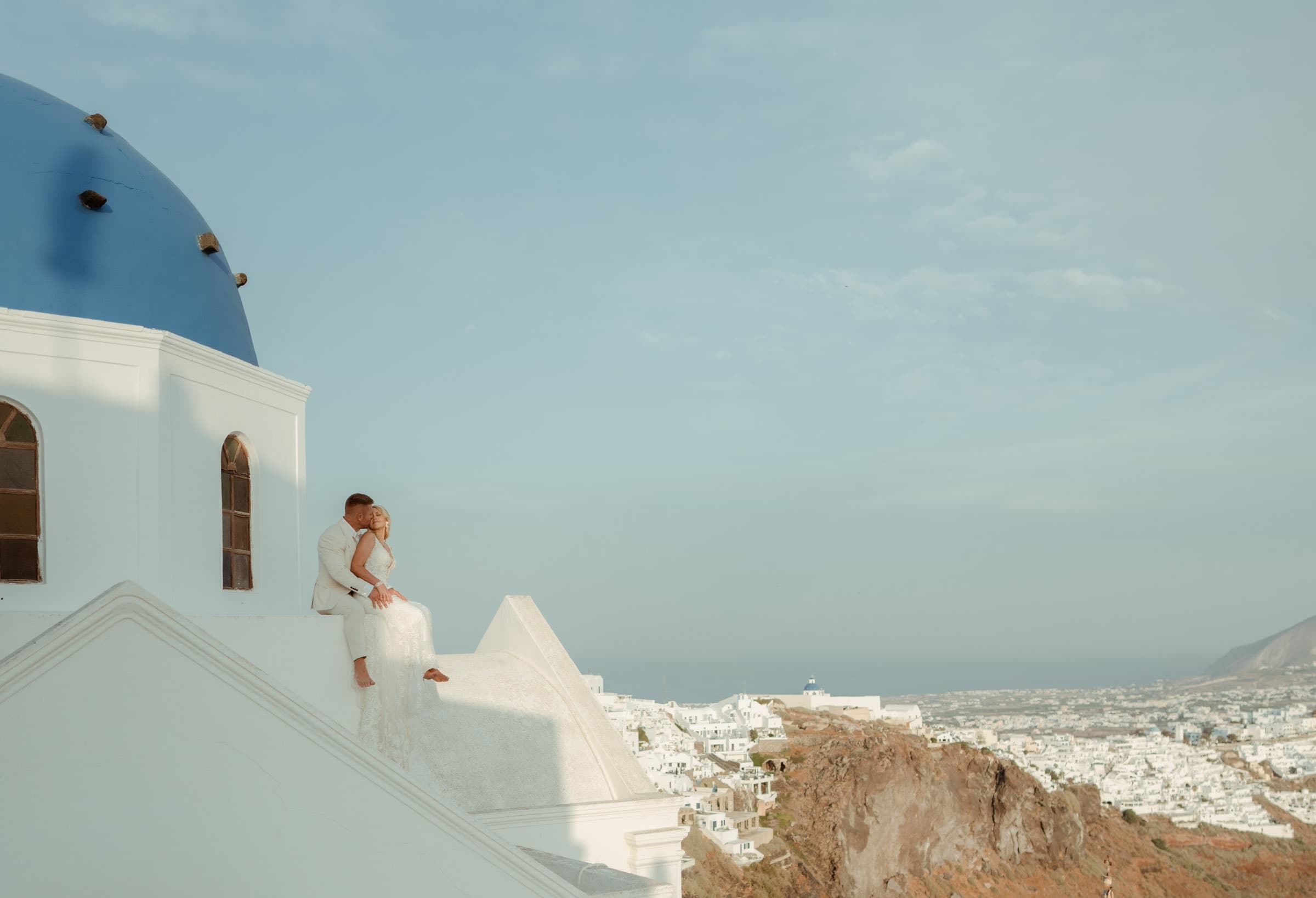 David and Crystal | A unique elopement in Santorini Wedding Santorini-28
