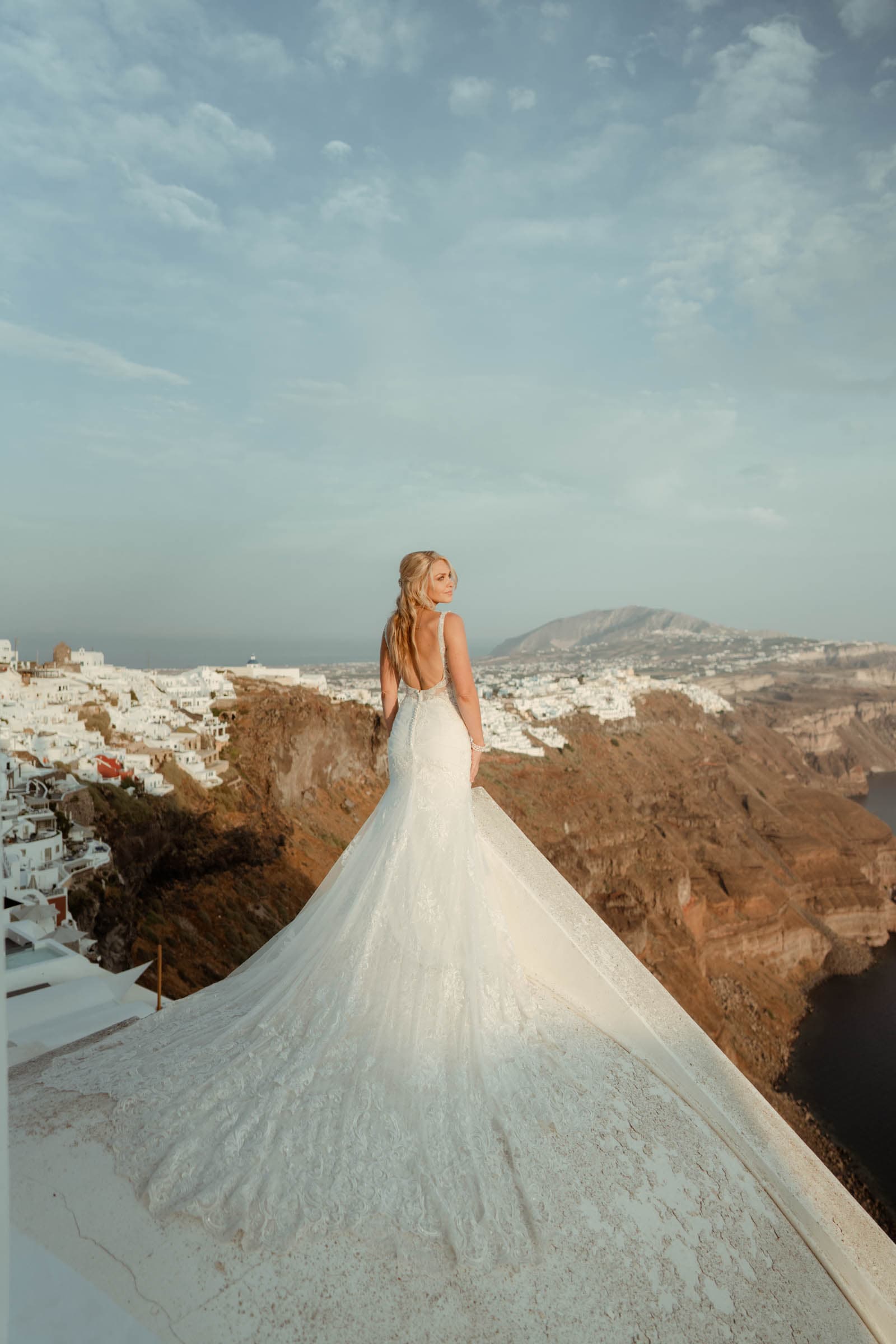 David and Crystal | A unique elopement in Santorini Wedding Santorini-29