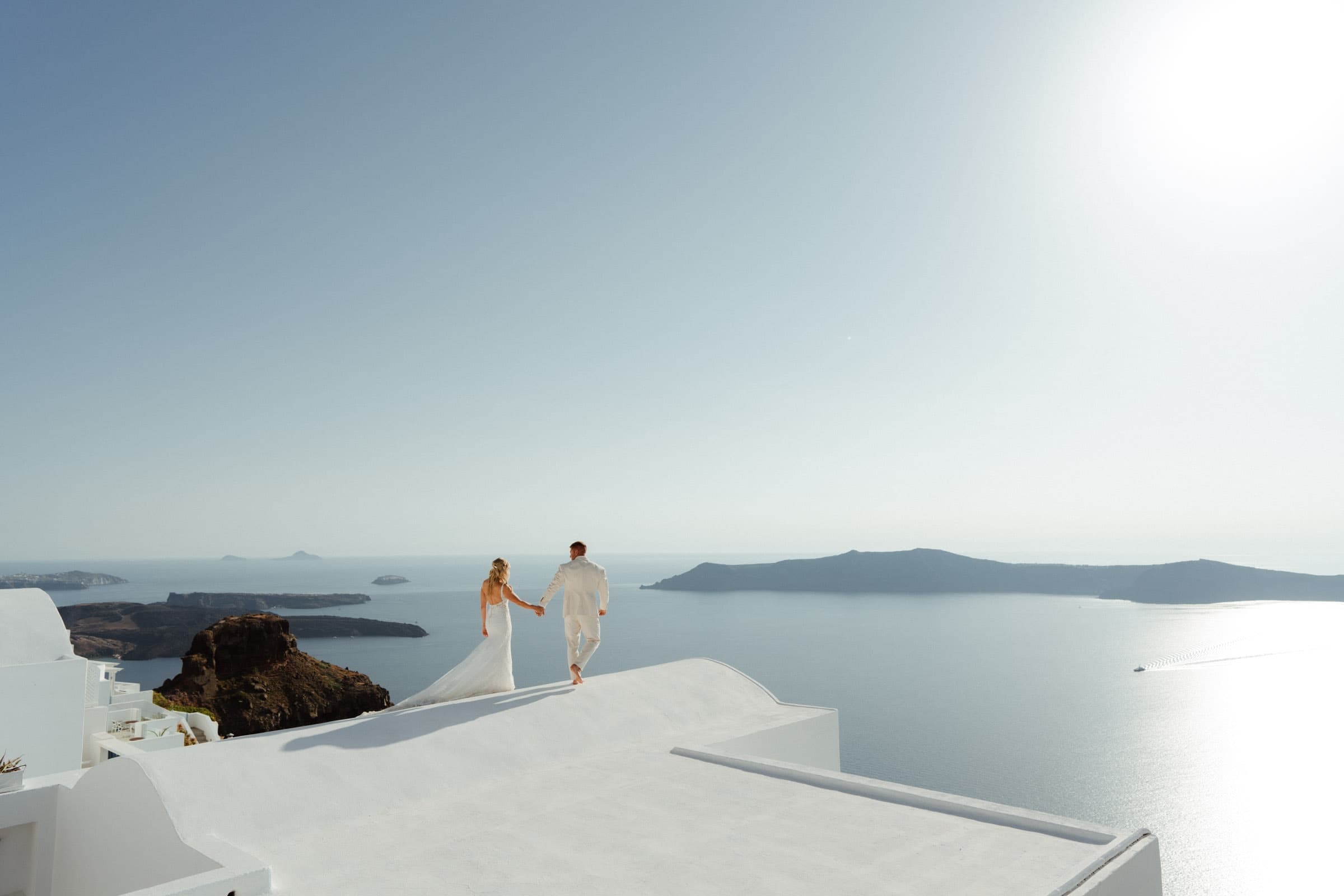 David and Crystal | A unique elopement in Santorini Wedding Santorini-46