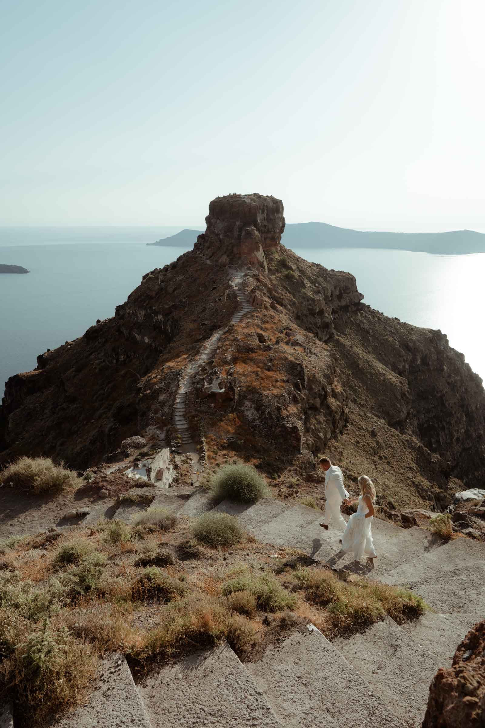 David and Crystal | A unique elopement in Santorini Wedding Santorini-50