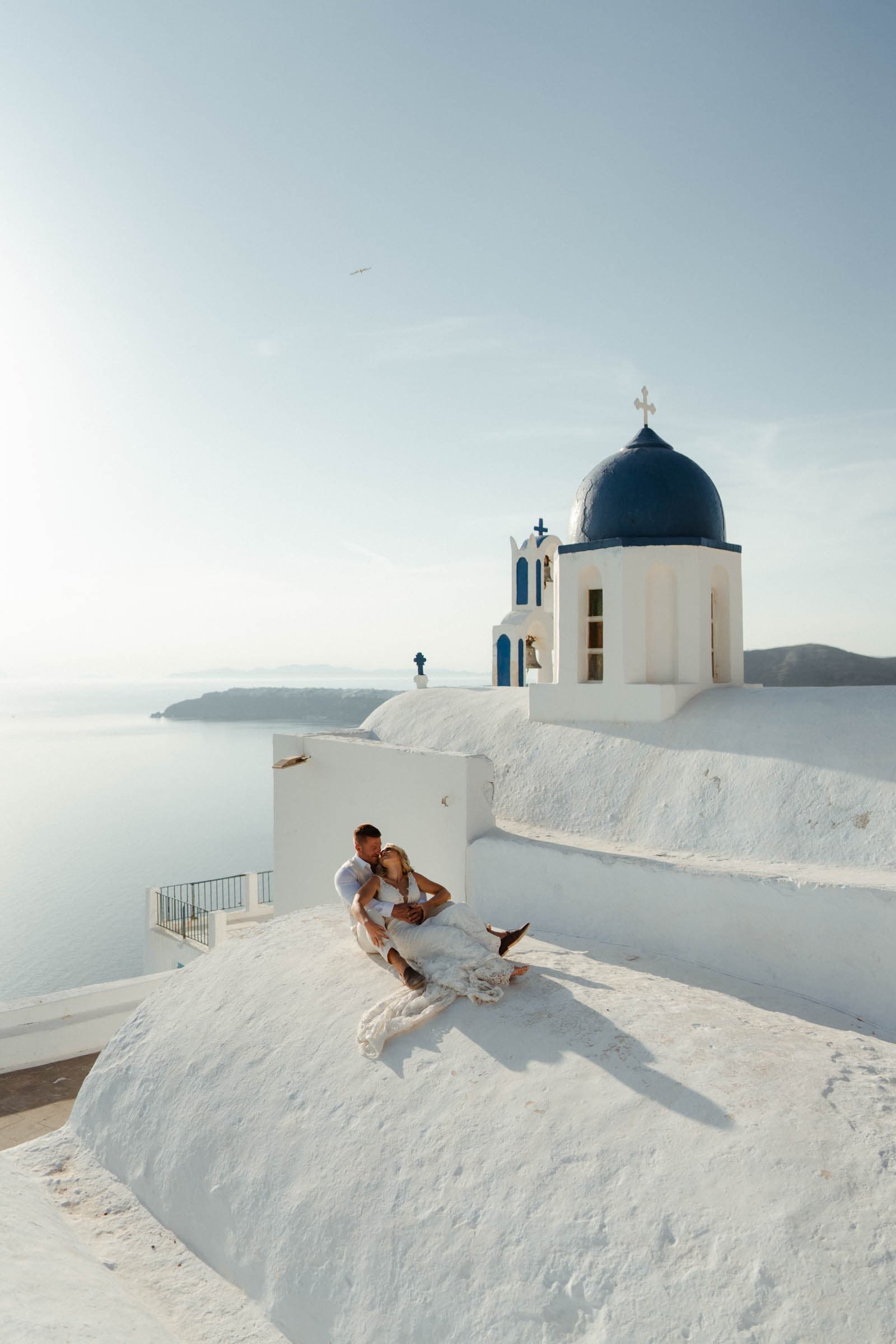David and Crystal | A unique elopement in Santorini Wedding Santorini-55