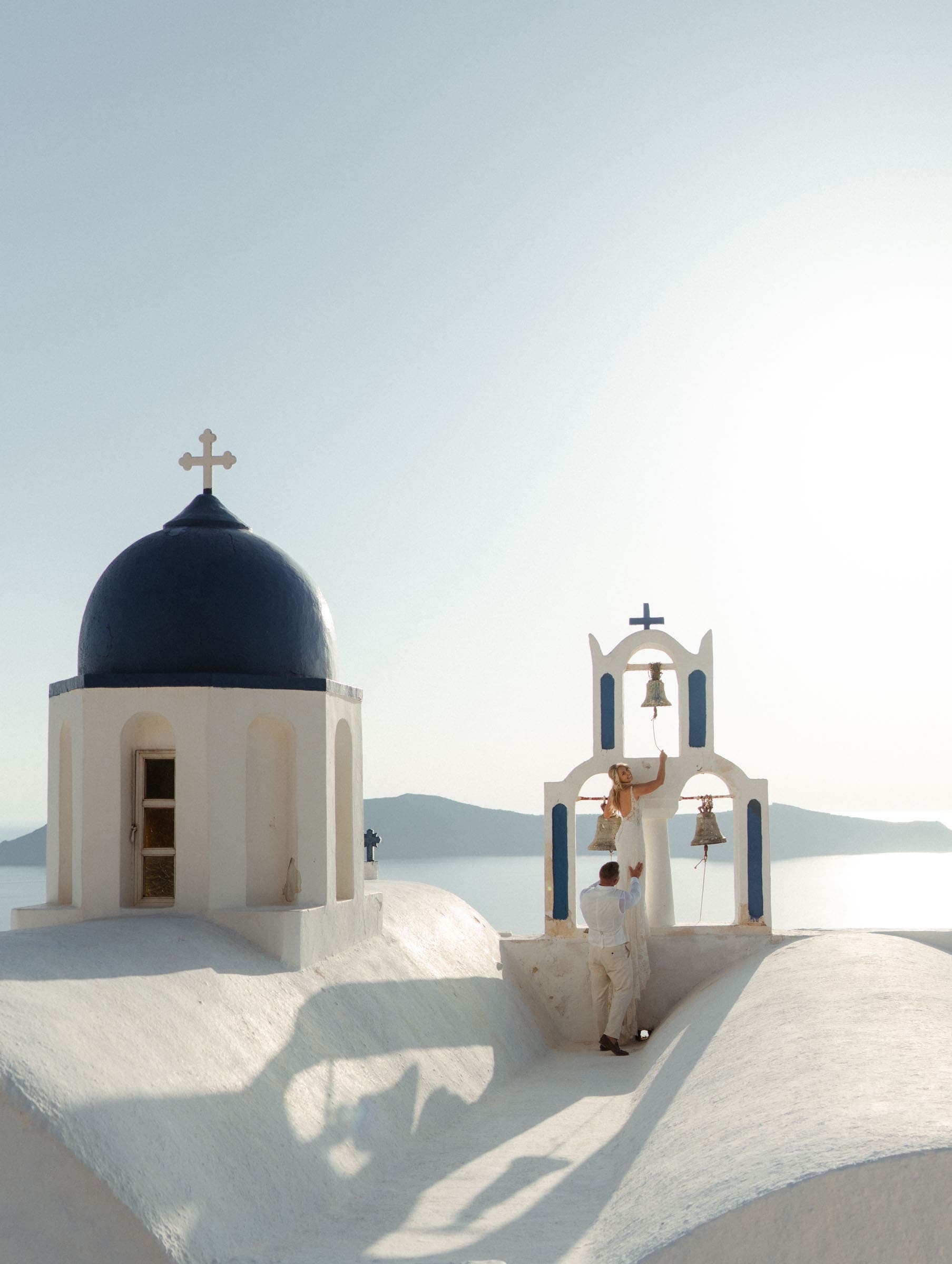 David and Crystal | A unique elopement in Santorini Wedding Santorini-56