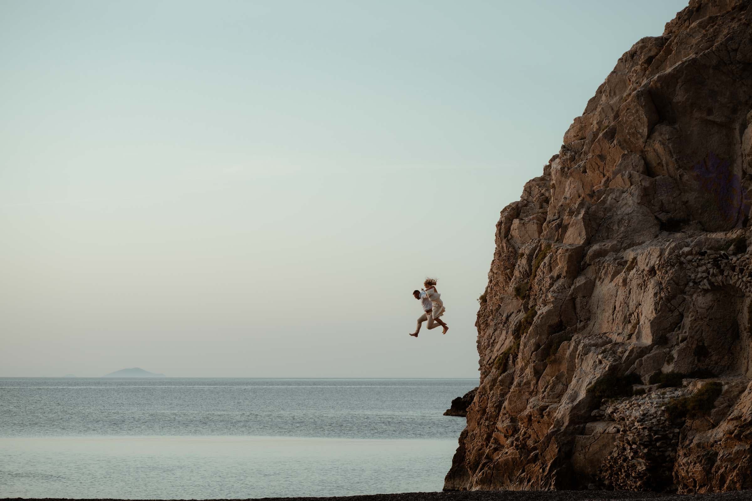 David and Crystal | A unique elopement in Santorini Wedding Santorini-60