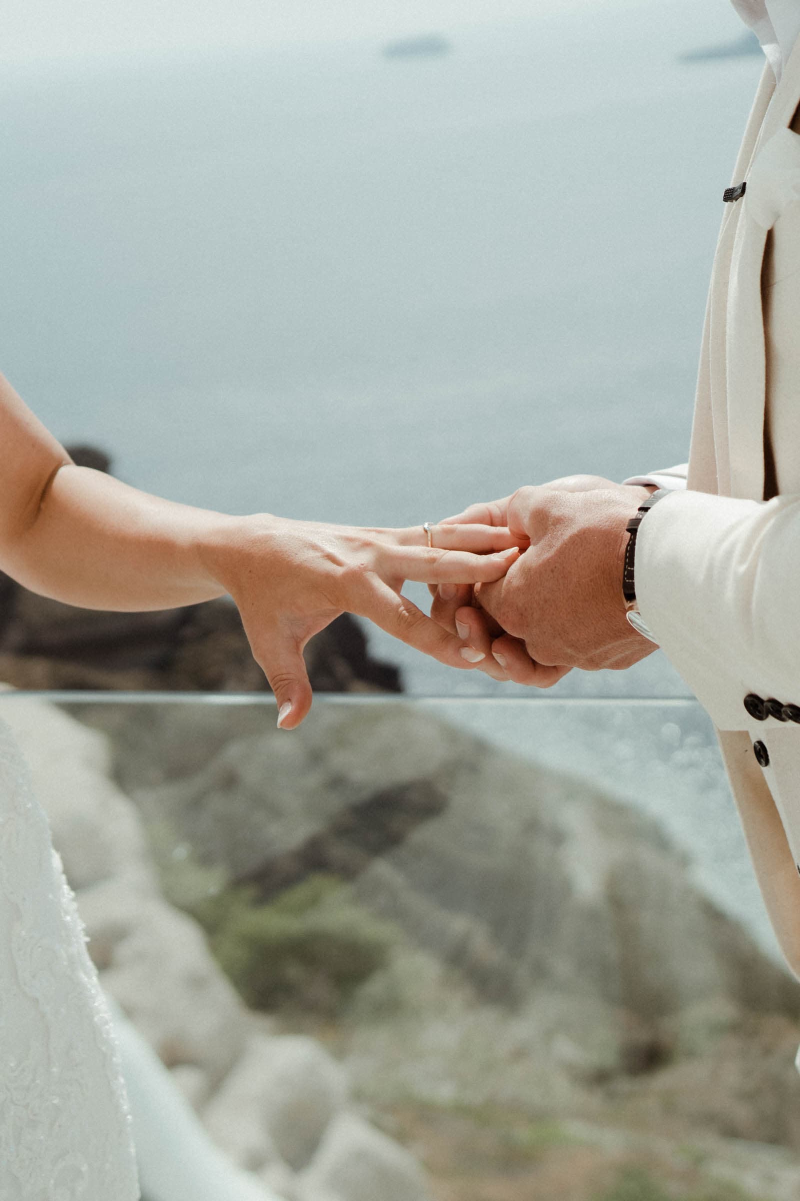 David and Crystal | A unique elopement in Santorini Wedding Santorini-9