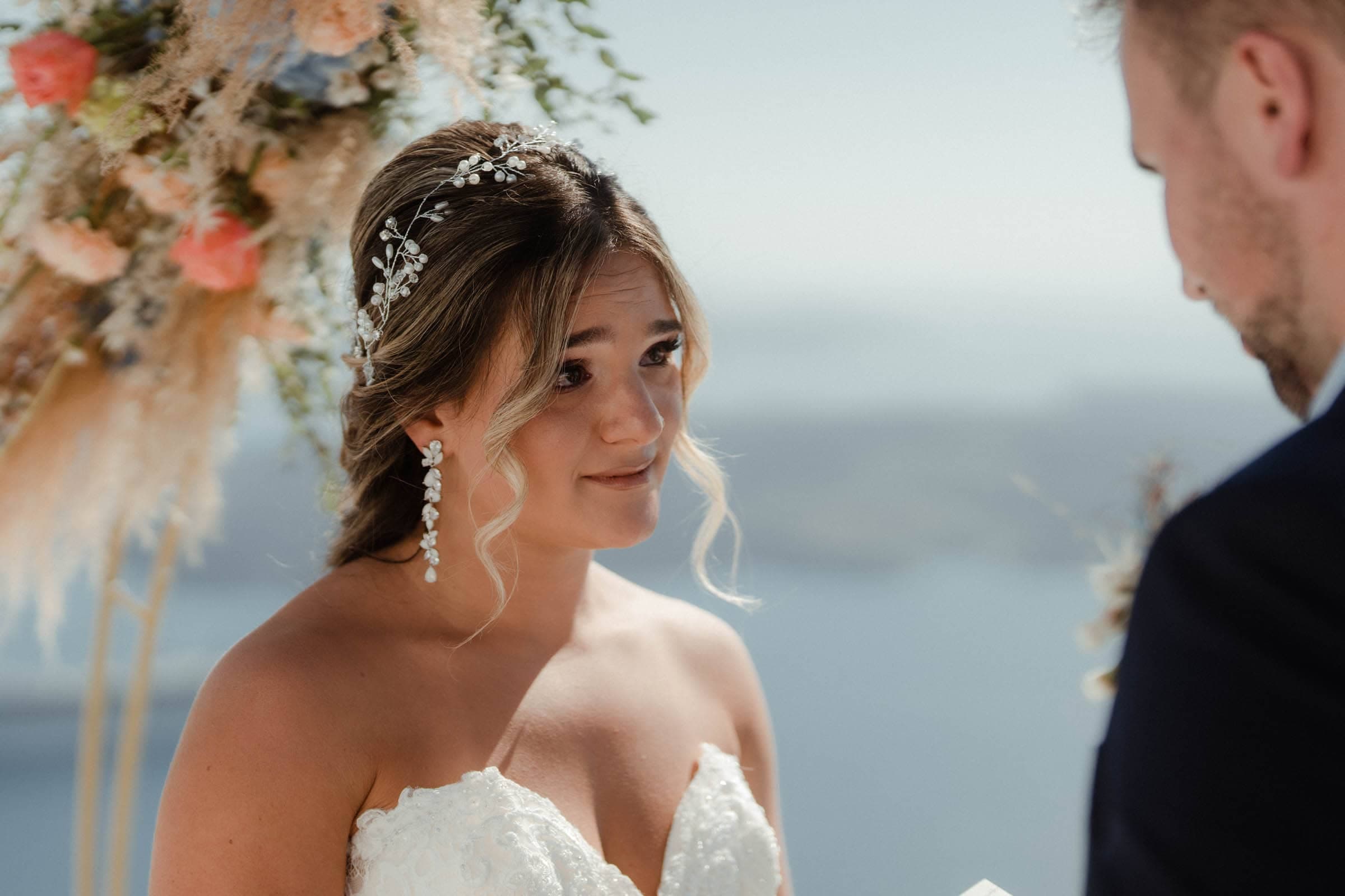 Sam and Courtney – Elopement in Santorini Wedding Santorini-22