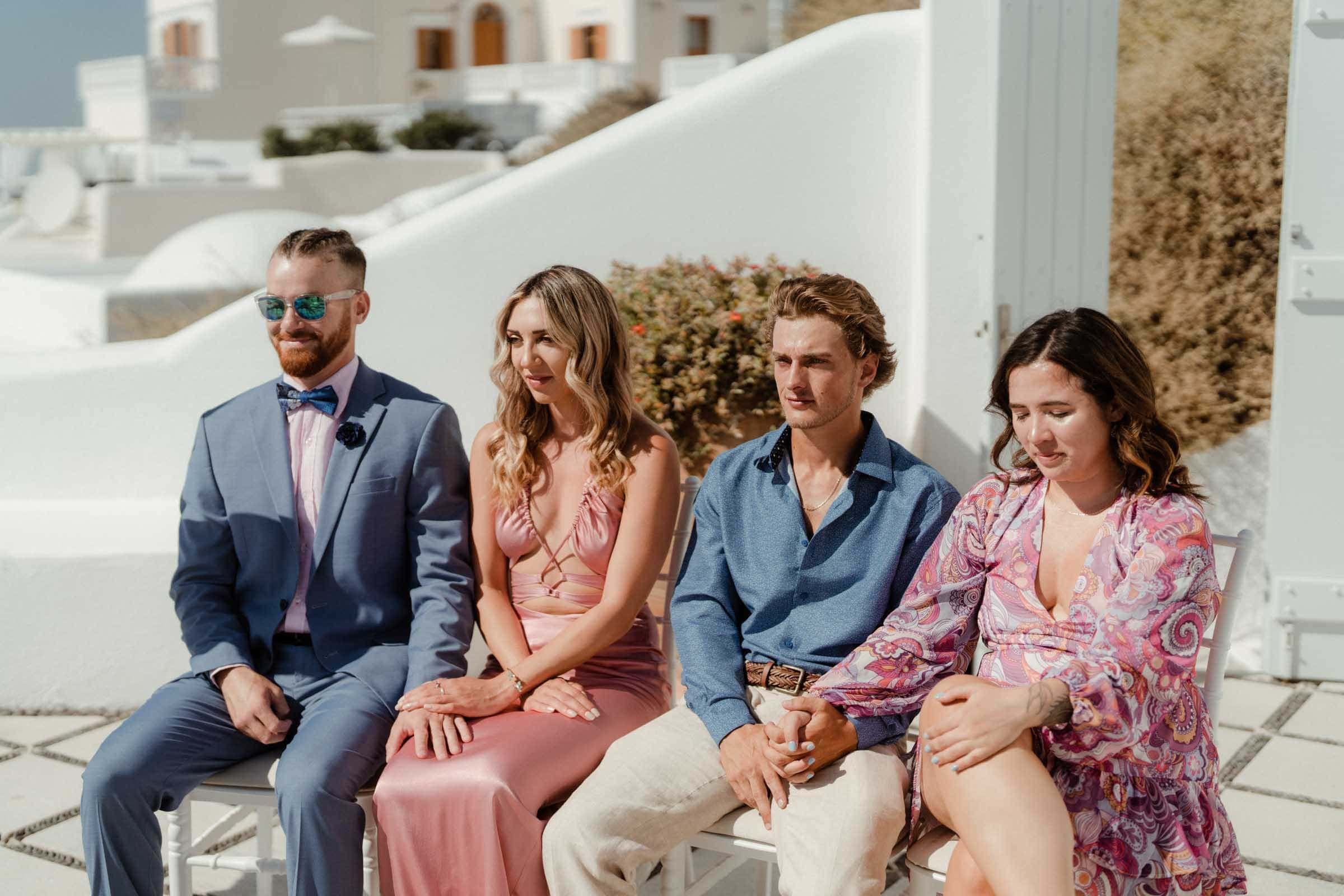 Sam and Courtney – Elopement in Santorini Wedding Santorini-23