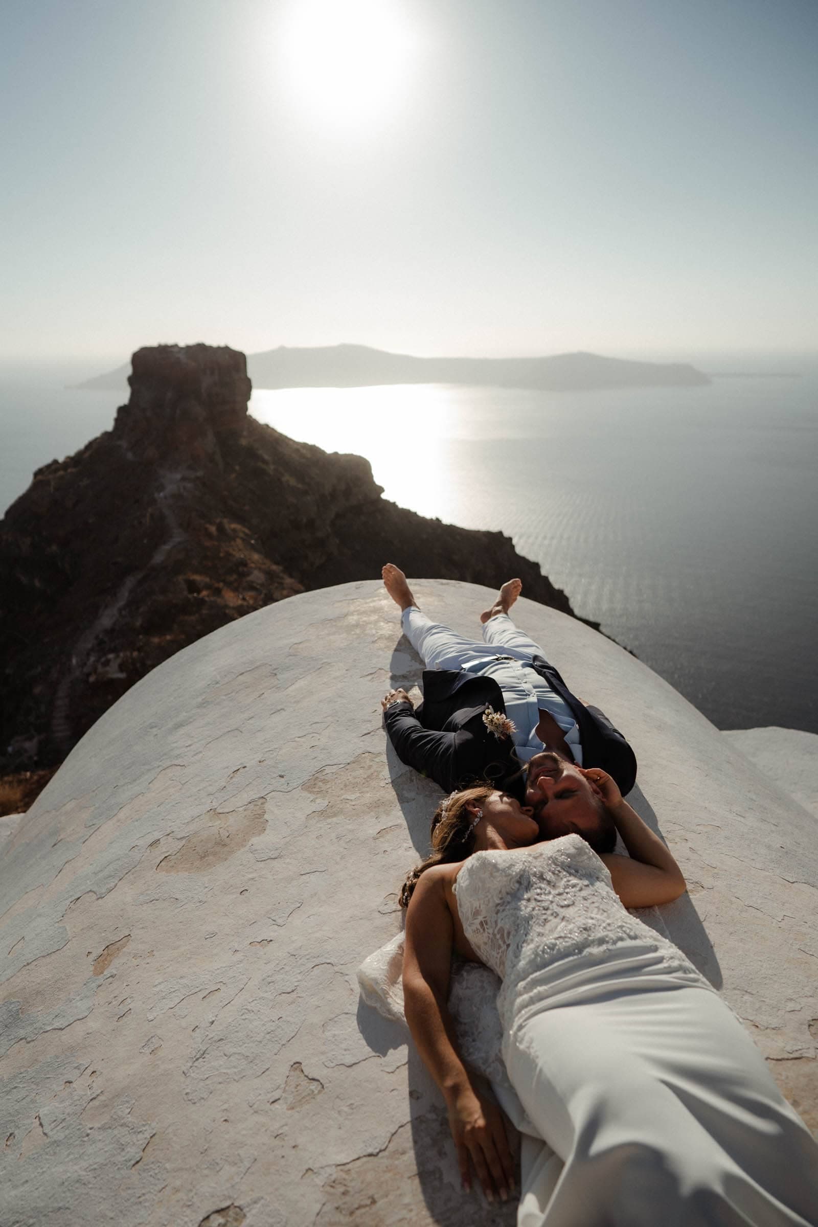 Sam and Courtney – Elopement in Santorini Wedding Santorini-46
