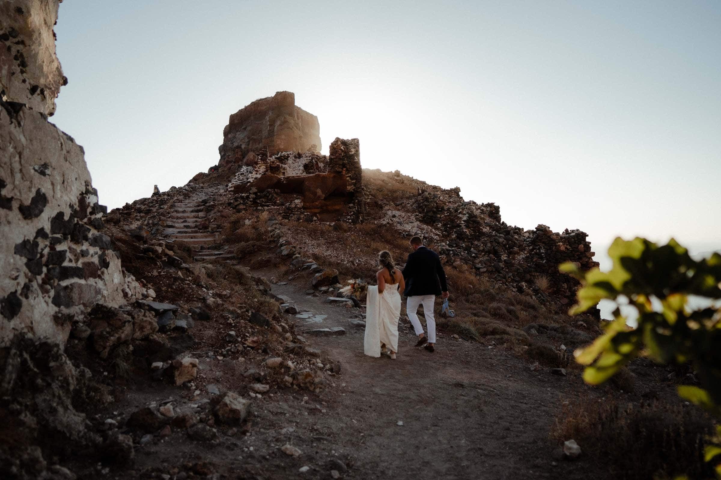Sam and Courtney – Elopement in Santorini Wedding Santorini-49