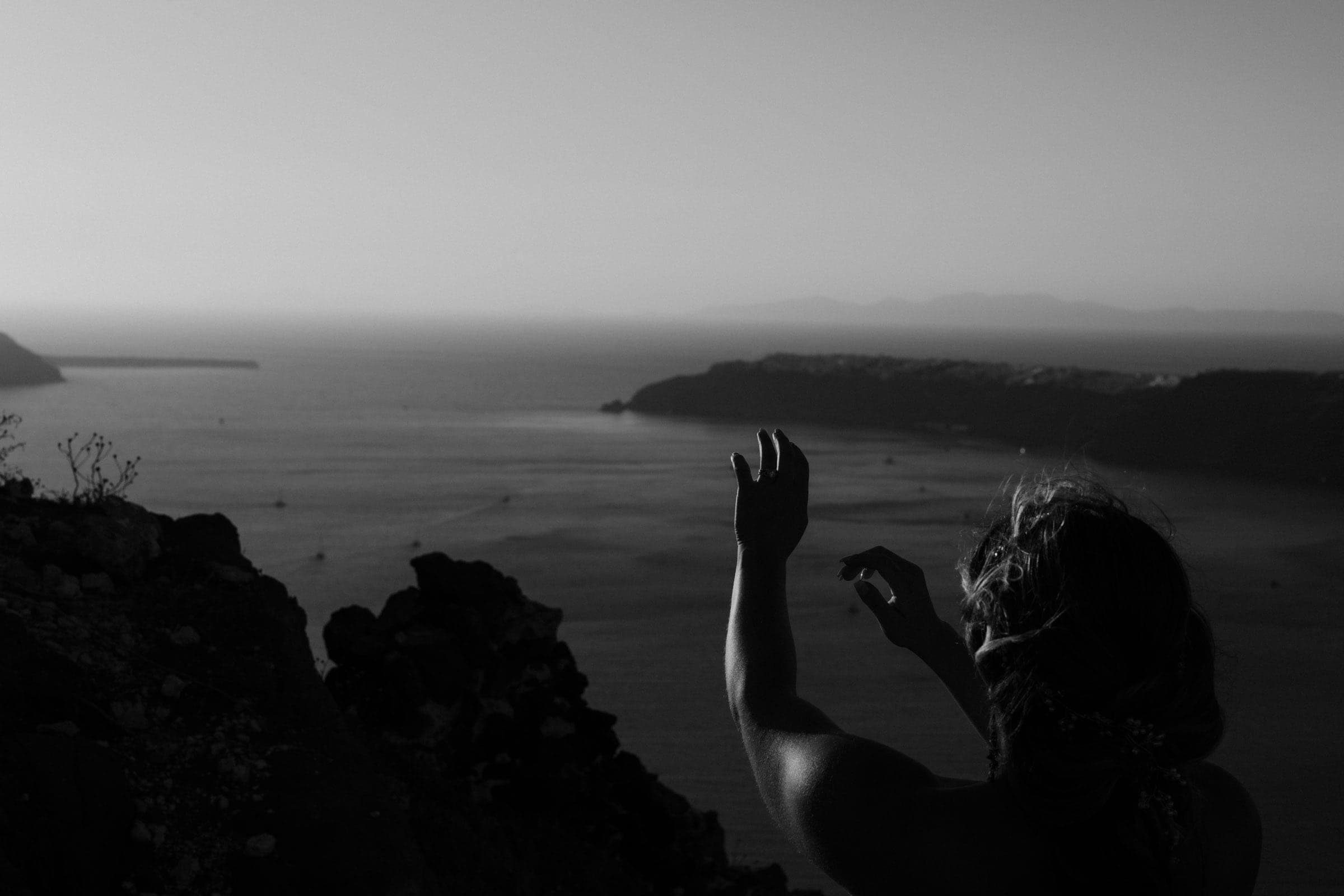 Sam and Courtney – Elopement in Santorini Wedding Santorini-54